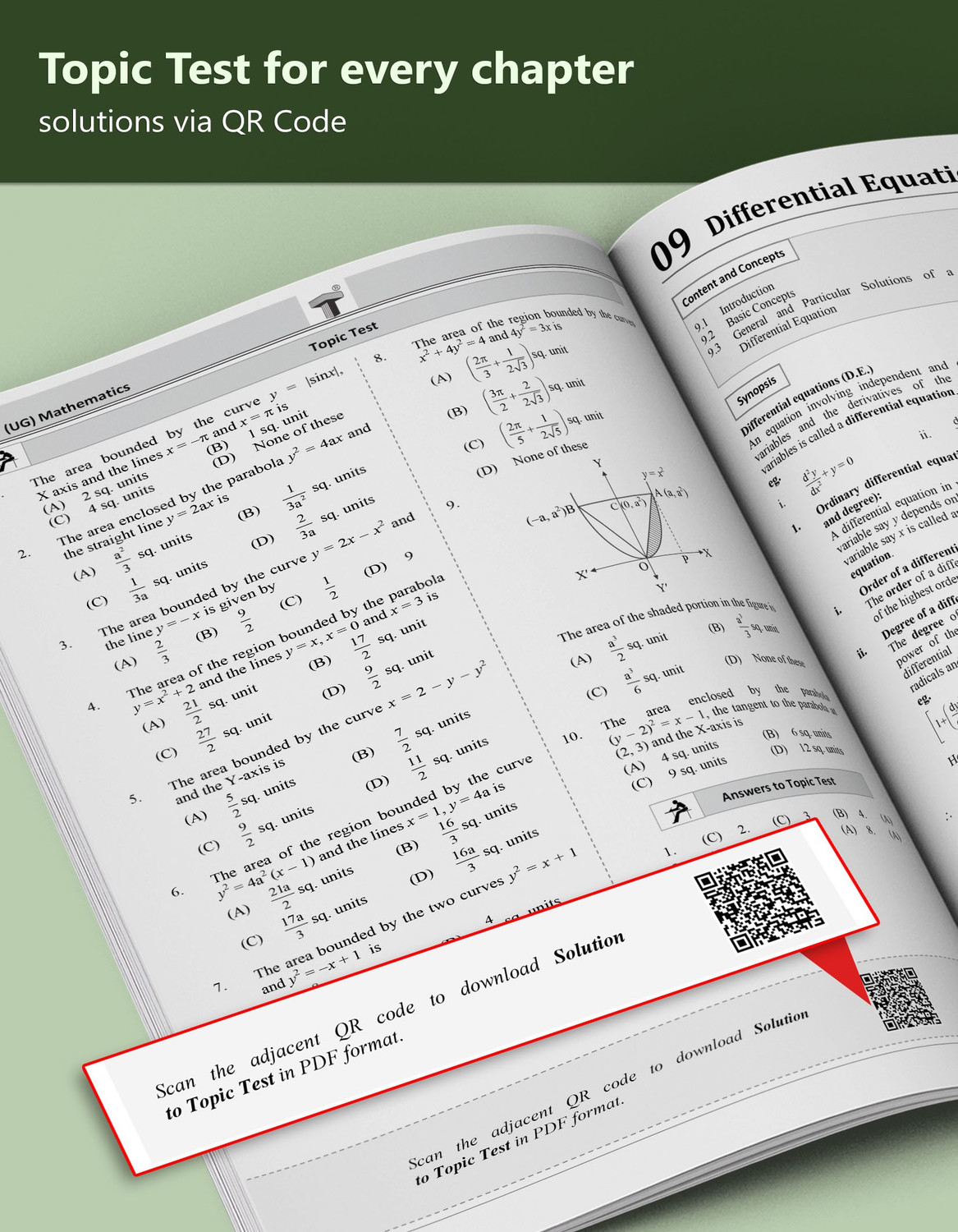 Image of CUET Guide-Mathematics | Maths Entrance Exam Book For BSC 2026 | Common University Entrance Test For Under-Graduate /Integrated Courses