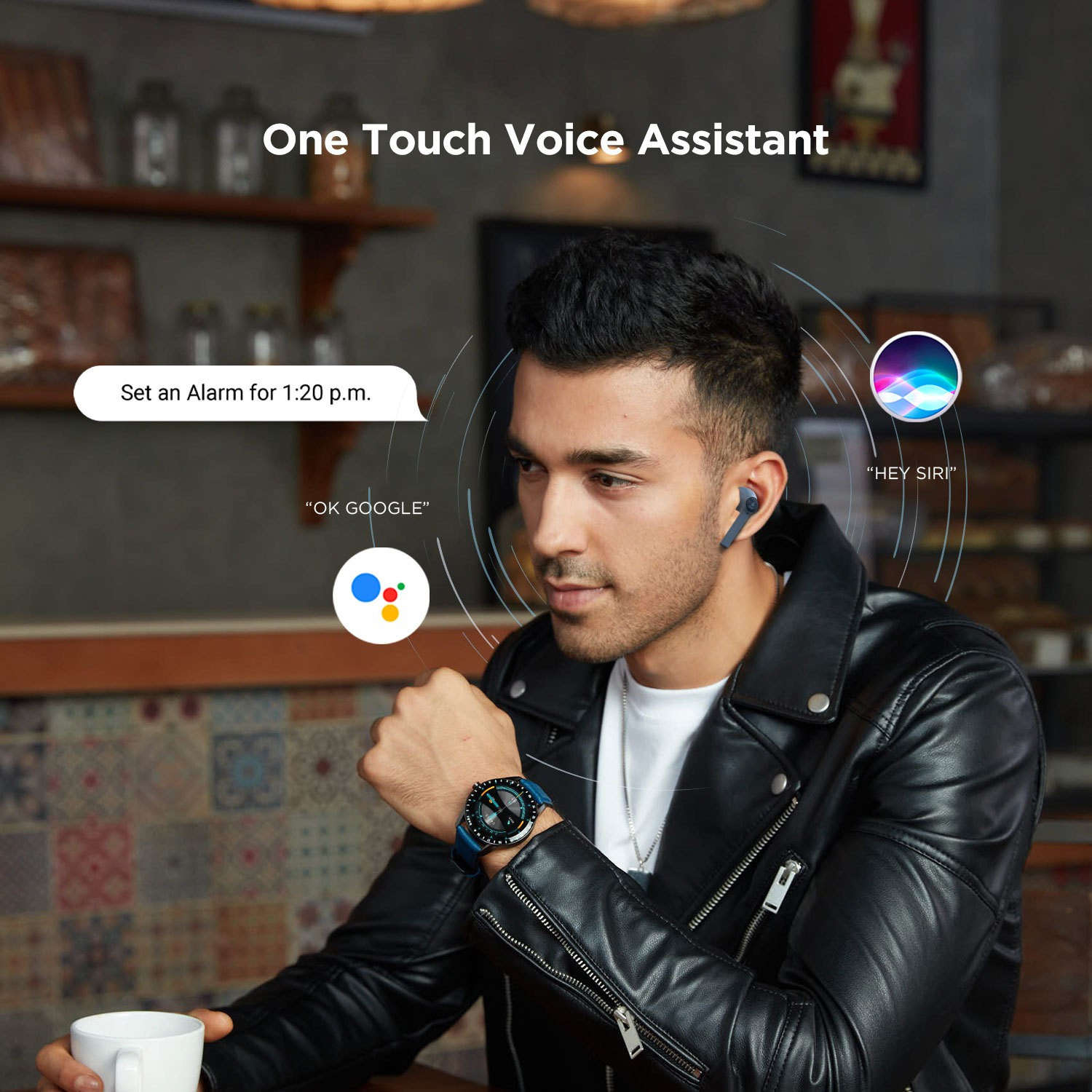 Image of boAt Airdopes 131,60H Battery, ASAP Charge, Stream Ad Free Music via App Support Bluetooth