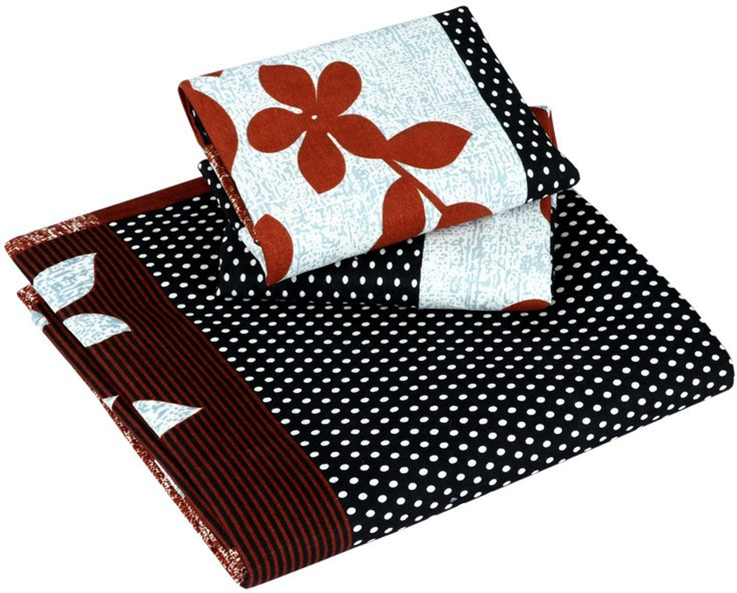 Image of Flipkart SmartBuy Microfiber Double Flat 144 TC Printed Bedsheet