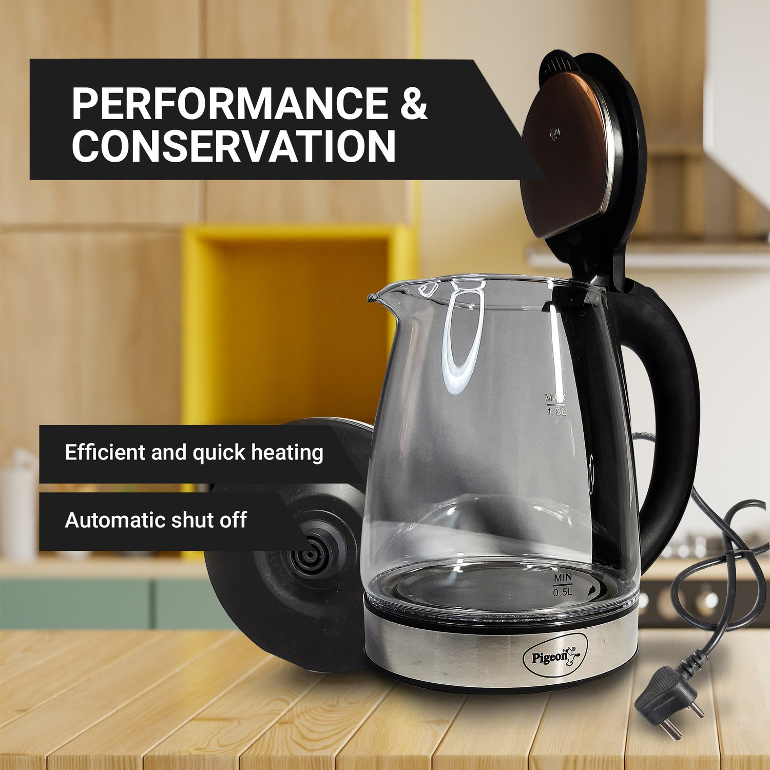 Pigeon soooio Crystal kettle