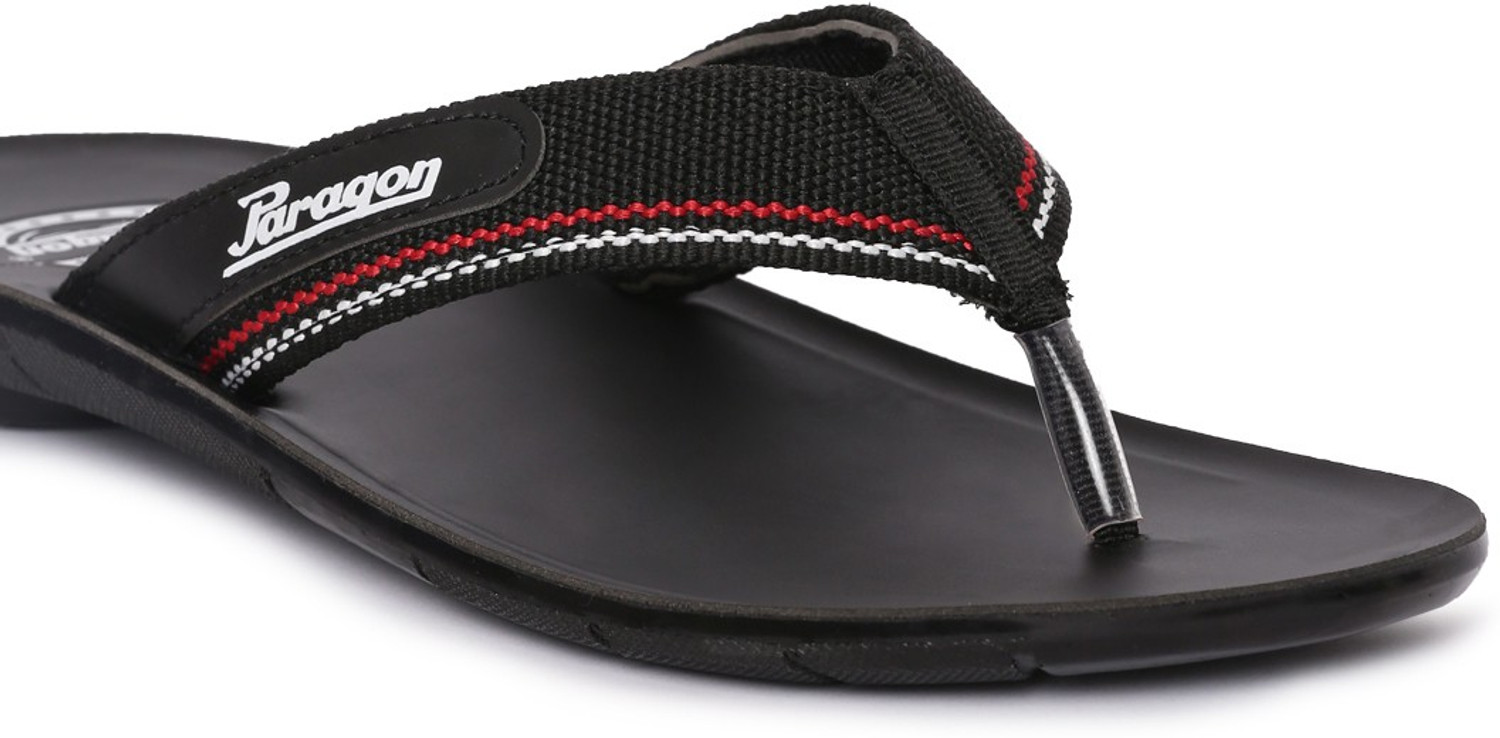 Paragon Men K2004G Men s Lightweight Waterproof Black Flip Flops Everyday Use Slippers Slippers Black 9 Price History