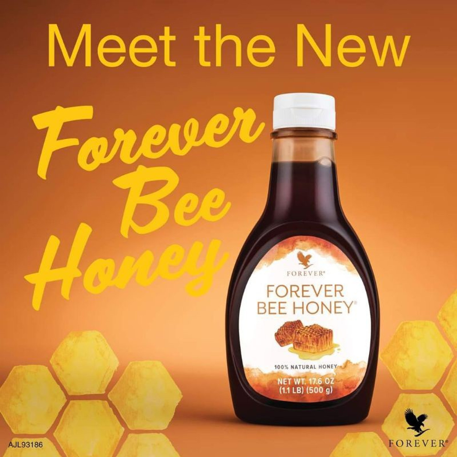 Image of FOREVER Bee Honey 100% Natural Honey (500 g)
