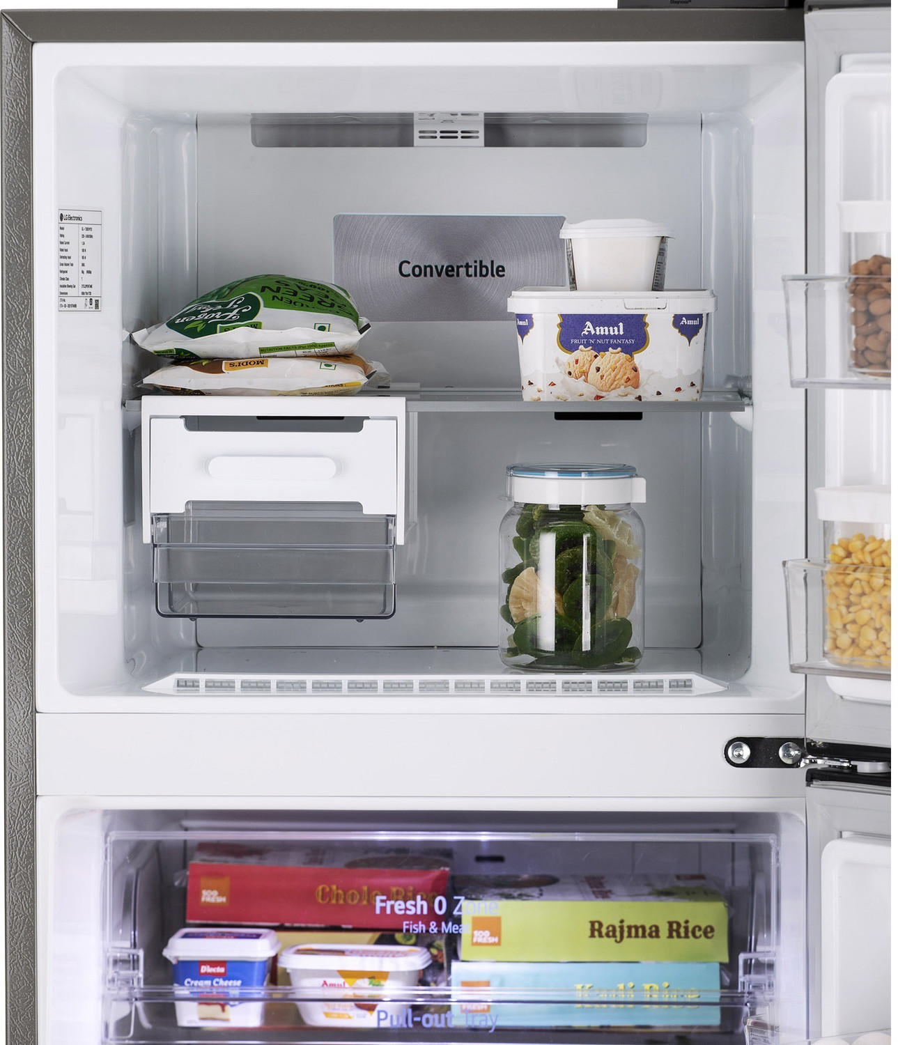 Image of LG 340 L Frost Free Double Door 3 Star Convertible Refrigerator