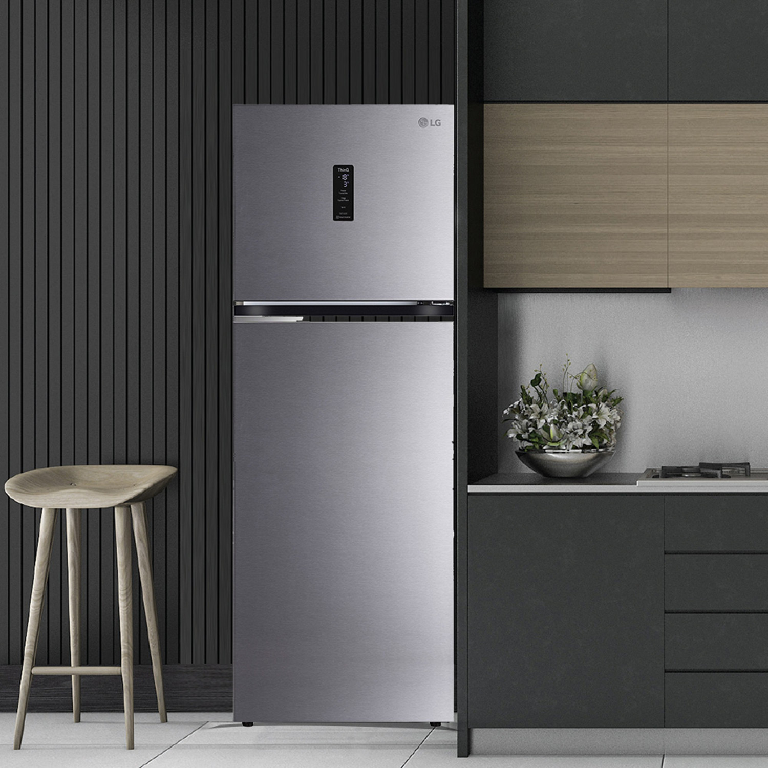 Image of LG 340 L Frost Free Double Door 3 Star Convertible Refrigerator