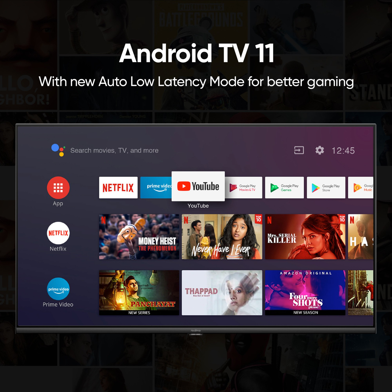 Image of realme 100.3 cm (40 inch) Full HD LED Smart Android TV with Android 11 - 2022 Model