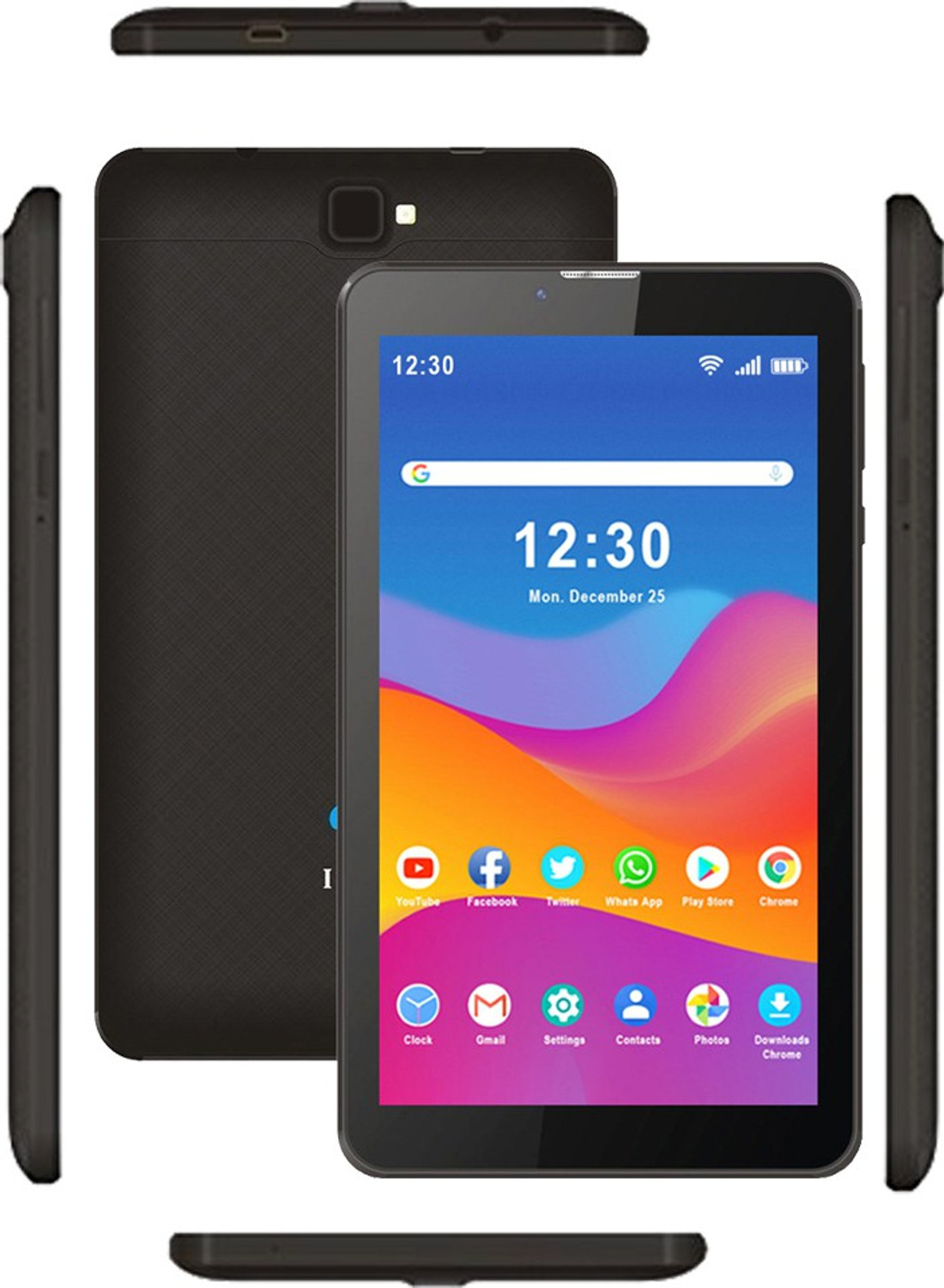 Image of I Kall N9 PRO 2 GB RAM 16 GB ROM 7 inch with 3G Marshmallow Tablet (Black)