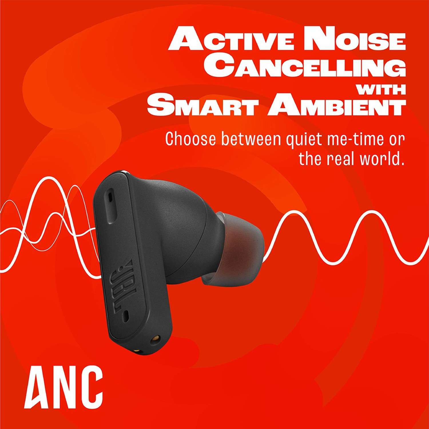 Image of JBL Tune 235NC TWS, Active Noise Cancellation, 40Hr Playtime, JBL App & Speed Charge Bluetooth