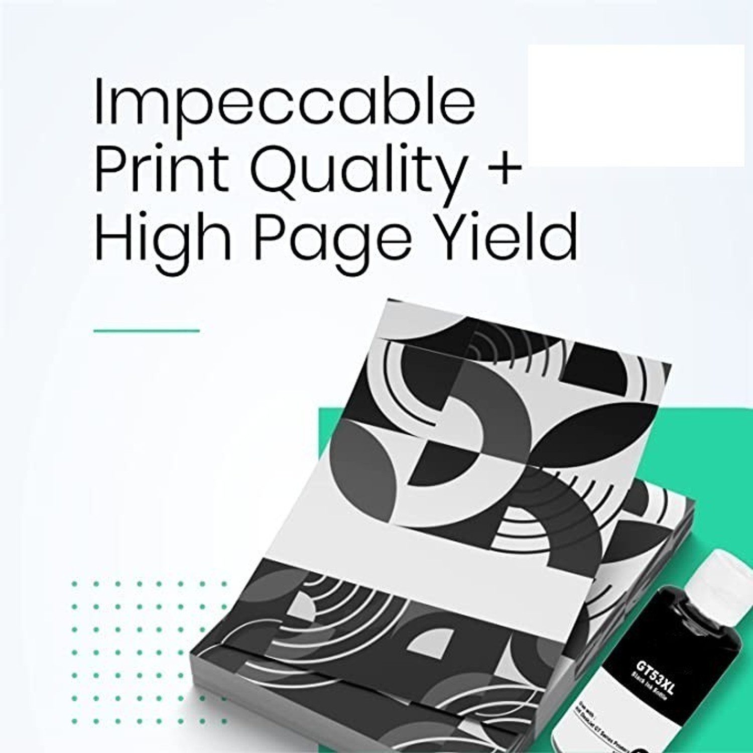 Image of Spherix Ink Tank 5810, 310, 315, 319, 410, 415, 419, GT5810, GT5820, GT5811, GT5821, Black + Tri Color Combo Pack Ink Bottle