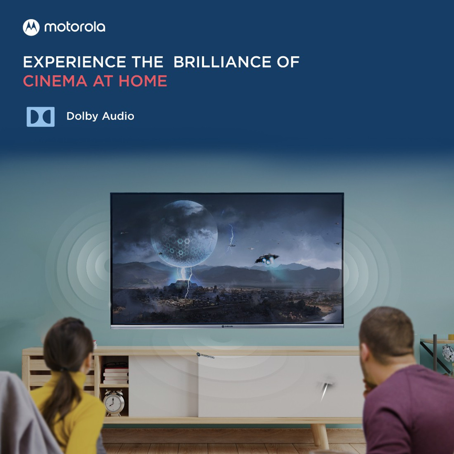 Image of MOTOROLA Revou 2 80 cm (32 inch) HD Ready LED Smart Android TV (32HDADMVVEE /32HDADMVVEE.)