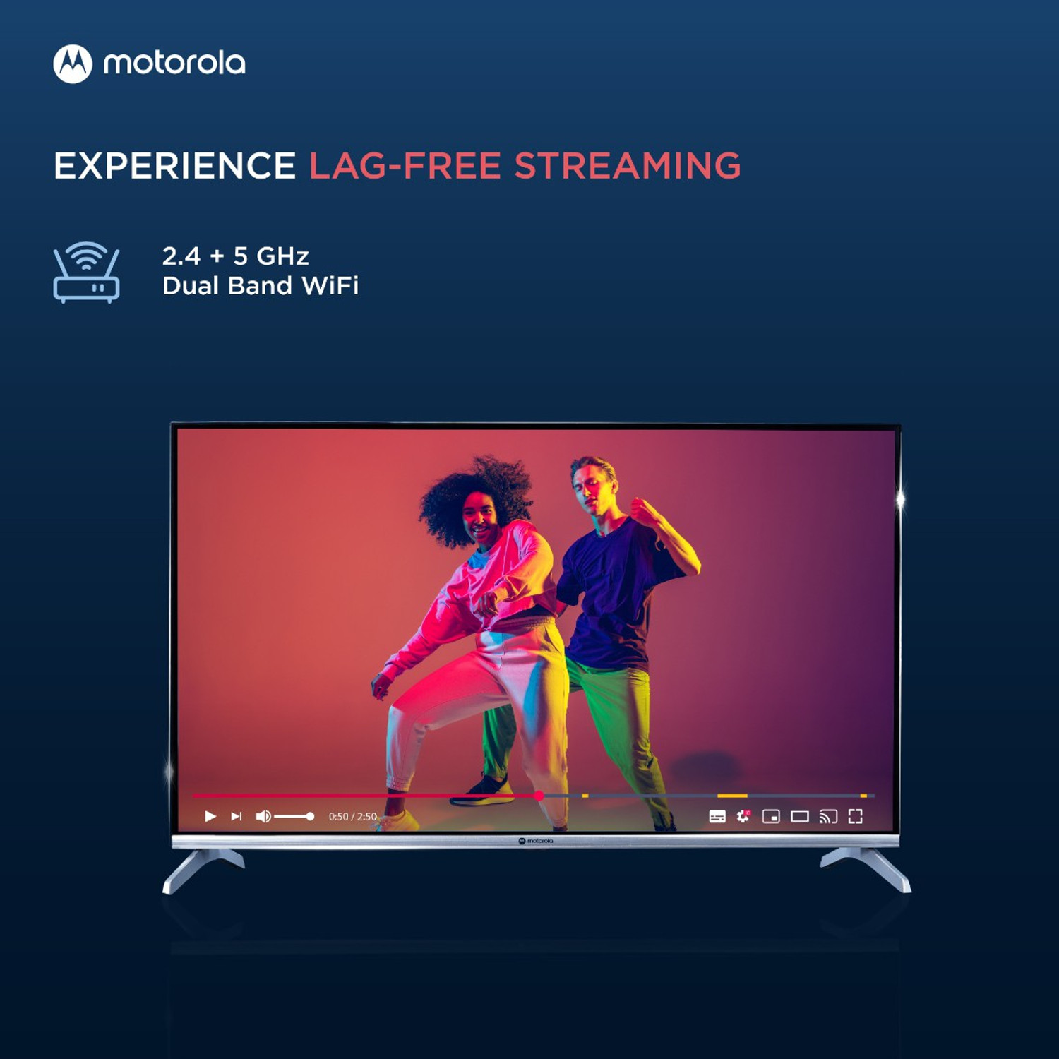 Image of MOTOROLA Revou 2 80 cm (32 inch) HD Ready LED Smart Android TV (32HDADMVVEE /32HDADMVVEE.)