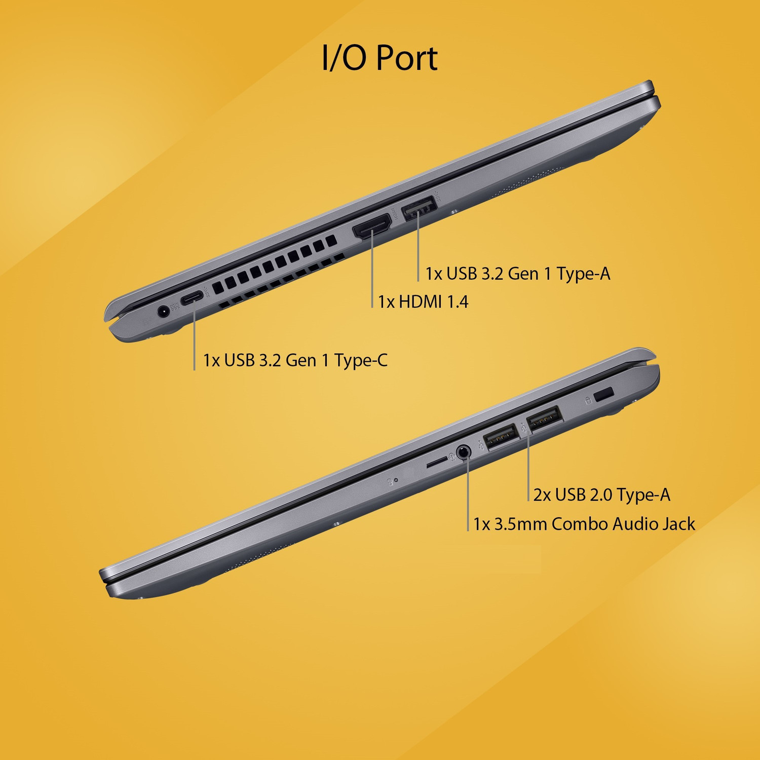 Image of ASUS VivoBook 15 Intel Core i5 10th Gen 1035G1 - (8 GB /1 TB HDD /Windows 10 Home) X515JA-EJ501T Thin and Light Laptop