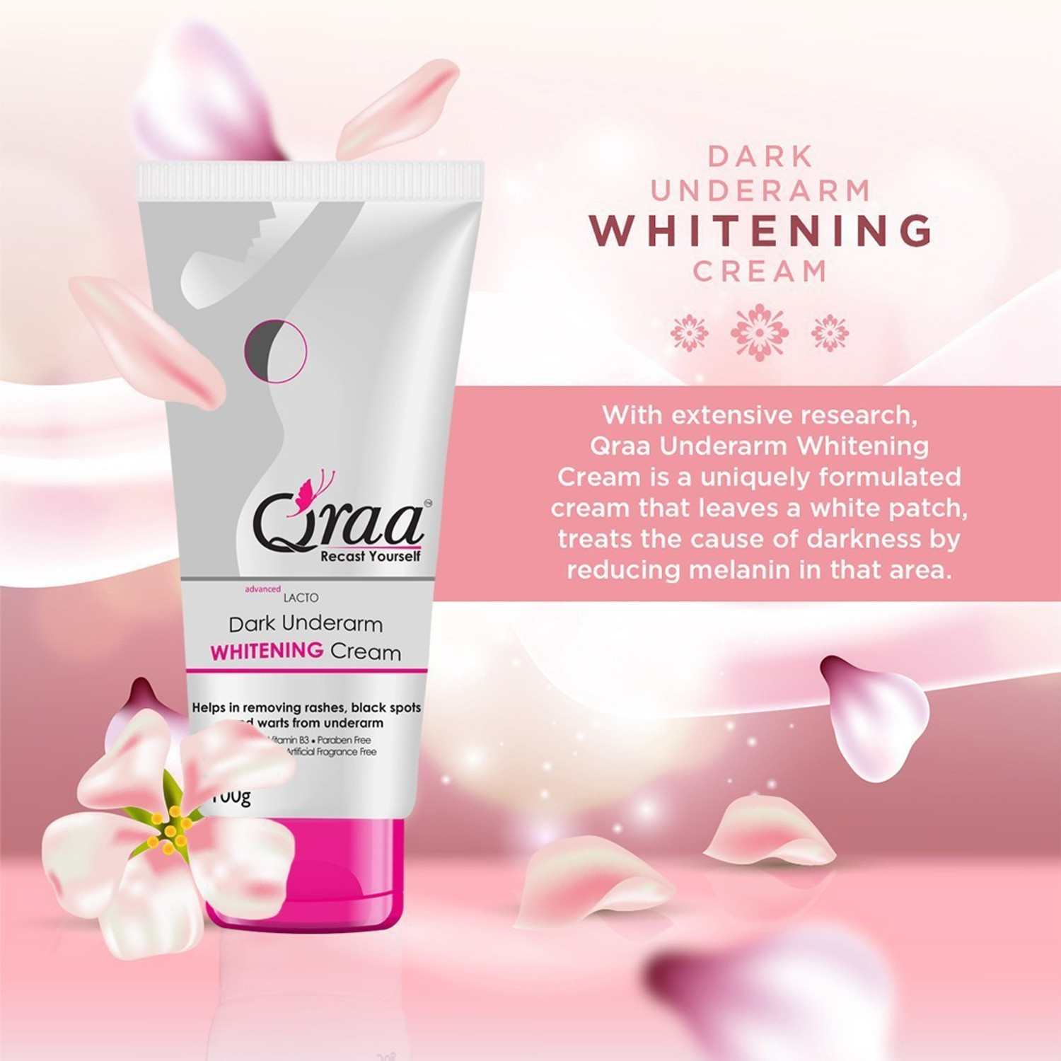 Image of Qraa Underarm Whitening Cream