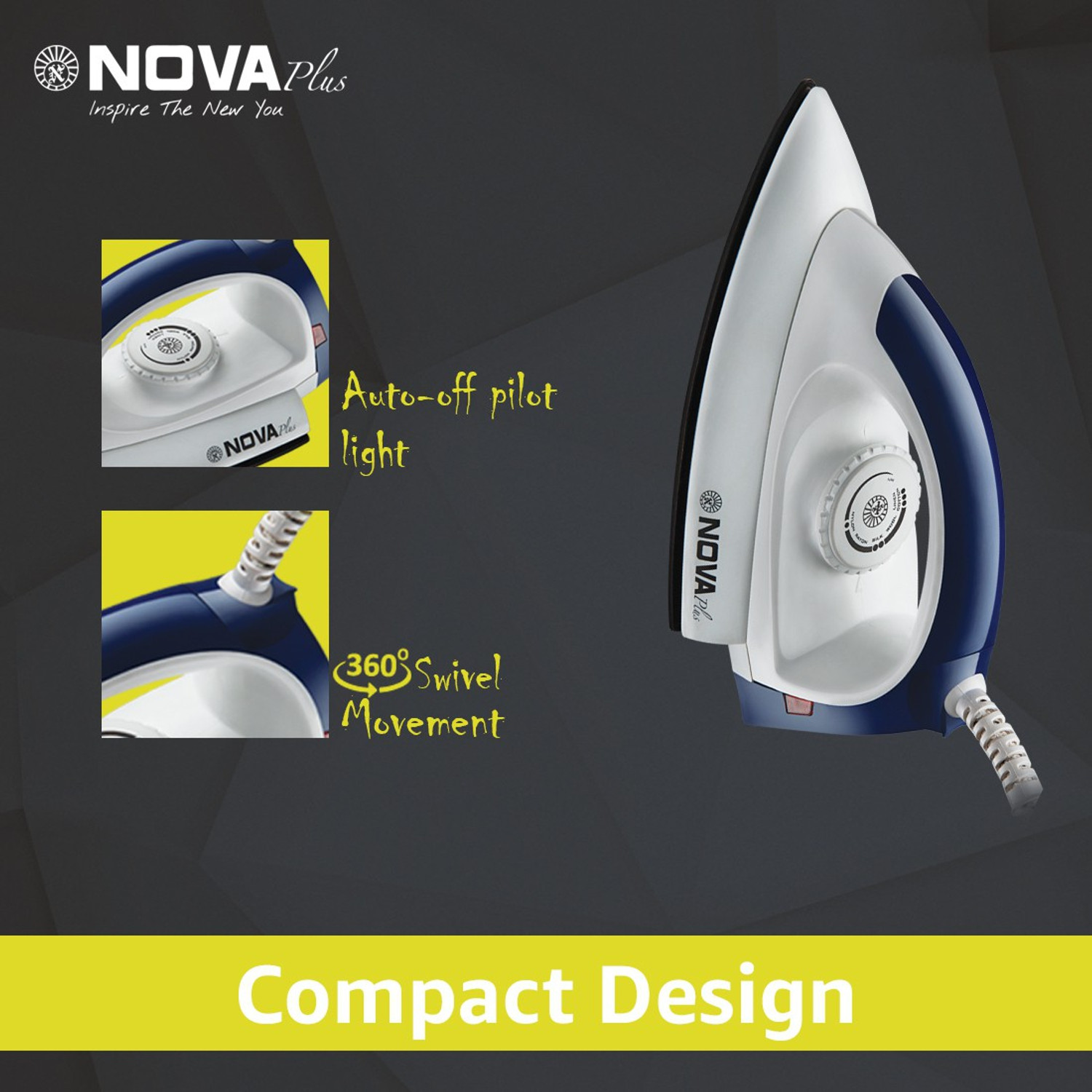 Image of Nova Plus Amaze NI 30 1100 W Dry Iron
