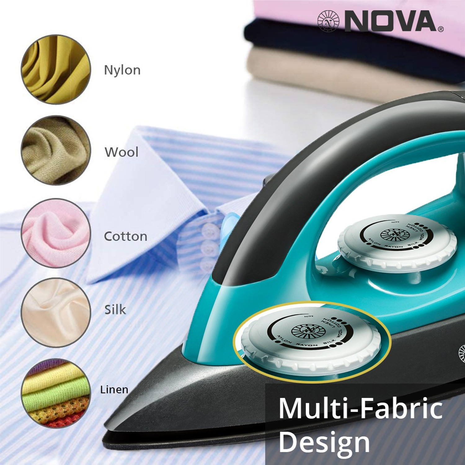 Image of Nova Plus by Nova Amaze NI 10 1100 W Dry Iron
