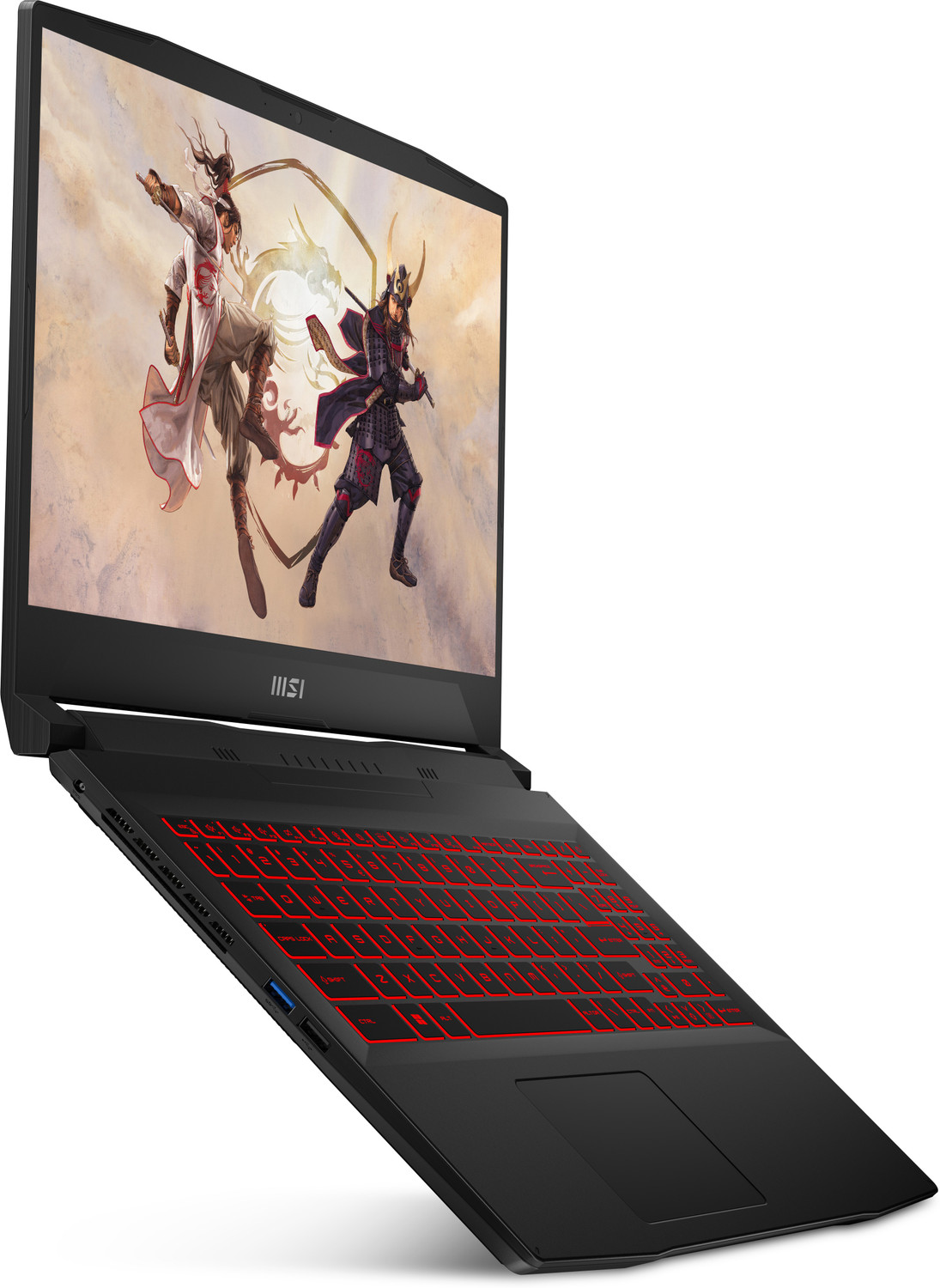 Image of MSI Katana GF66 Intel Core i7 12th Gen 12700H - (8 GB /512 GB SSD /Windows 11 Home /4 GB Graphics /NVIDIA GeForce RTX 3050 /144 Hz) Katana GF66 12UC-632IN Gaming Laptop