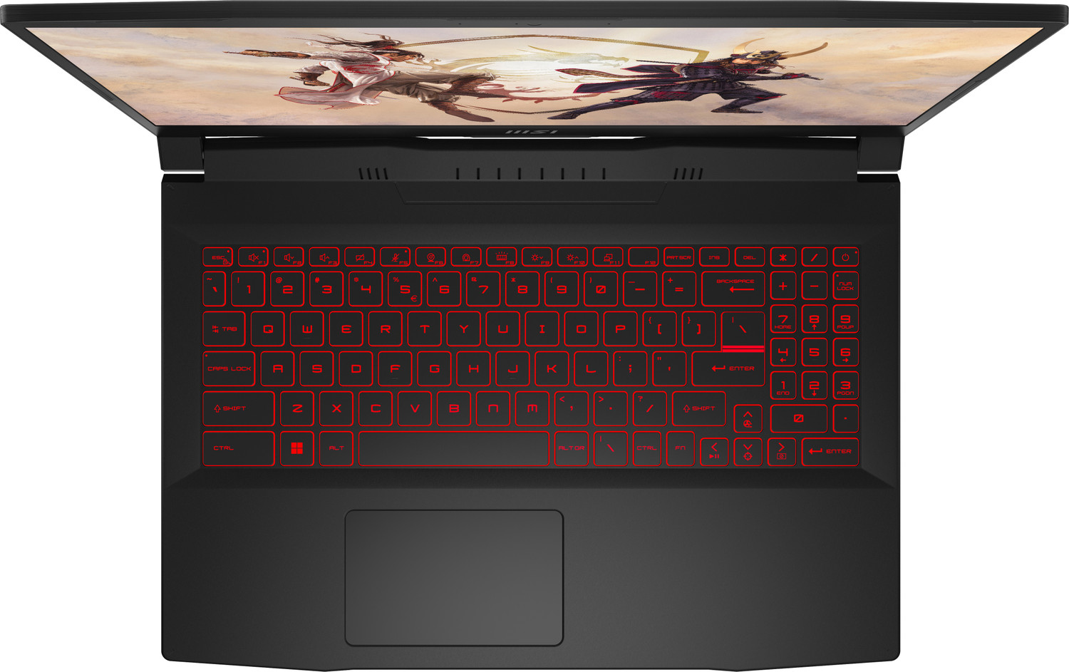 Image of MSI Katana GF66 Intel Core i7 12th Gen 12700H - (8 GB /512 GB SSD /Windows 11 Home /4 GB Graphics /NVIDIA GeForce RTX 3050 /144 Hz) Katana GF66 12UC-632IN Gaming Laptop