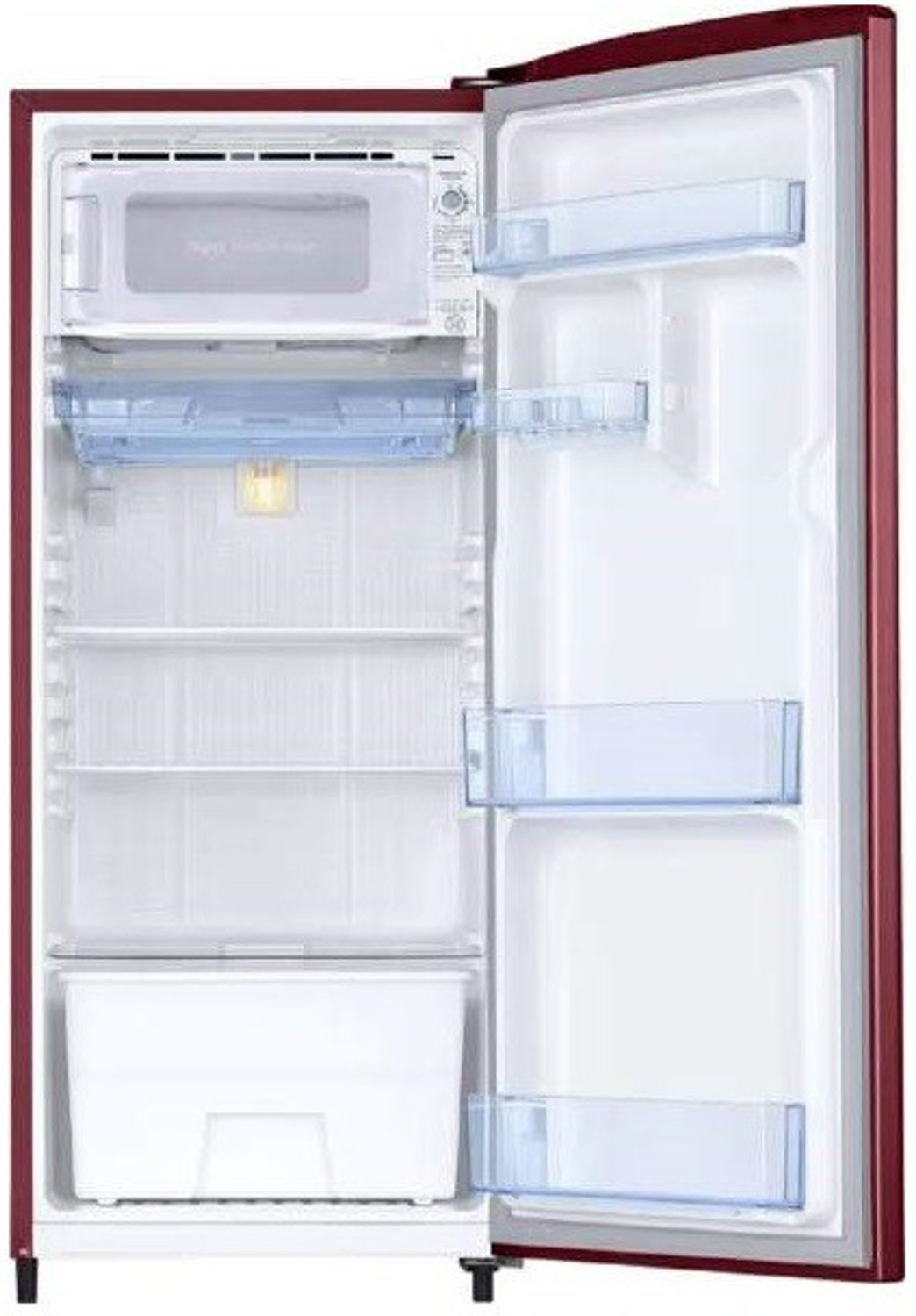 Image of SAMSUNG 192 L Direct Cool Single Door 1 Star Refrigerator (Scarlet Red, RR19R20CARH /NL)