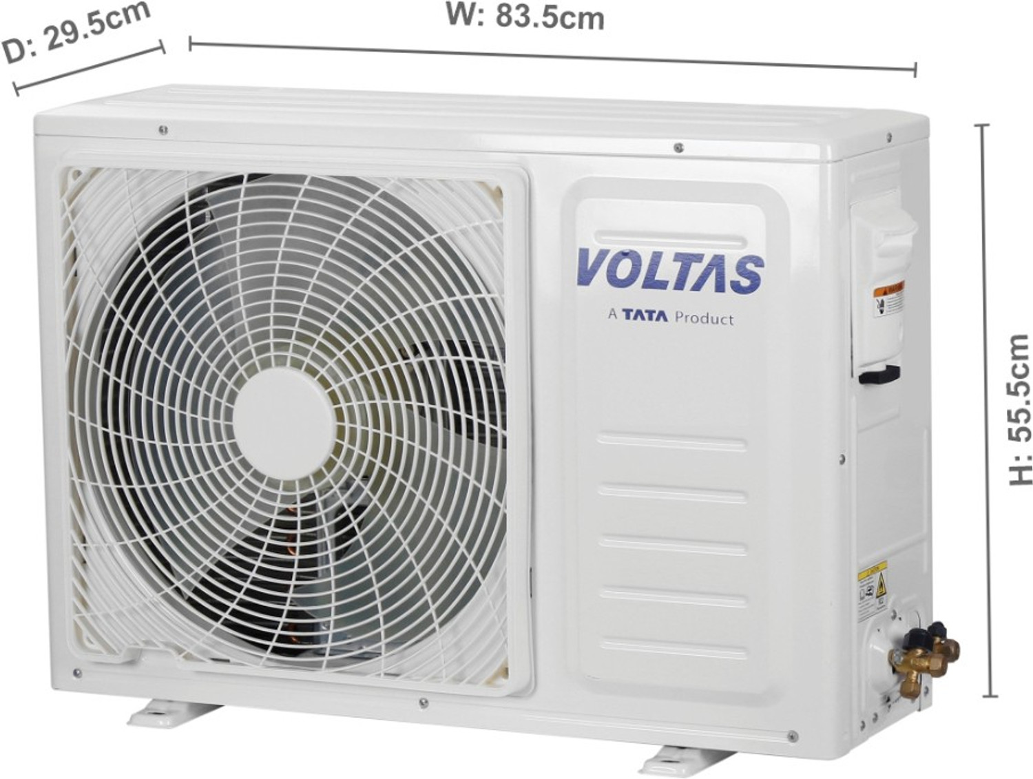 Image of Voltas 2022 Model 0.75 Ton 3 Star Split AC
