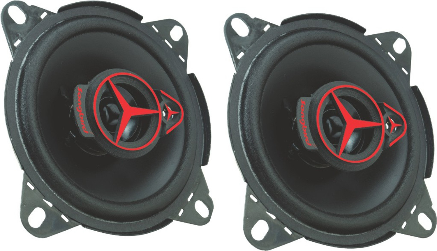 songbird 4 INCH 300W MAX DOOR SPEAKER With Tweeter SB-B10-42S Coaxial 