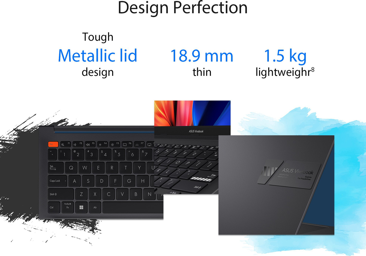 Image of ASUS Vivobook S14 OLED Intel EVO H-Series Intel Core i5 12th Gen 12500H - (16 GB /512 GB SSD /Windows 11 Home) S3402ZA-KM502WS Thin and Light Laptop