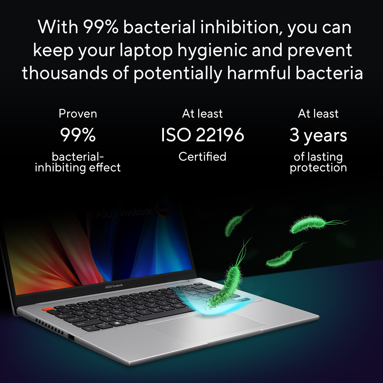 Image of ASUS Vivobook S14 OLED Intel EVO H-Series Intel Core i5 12th Gen 12500H - (16 GB /512 GB SSD /Windows 11 Home) S3402ZA-KM502WS Thin and Light Laptop