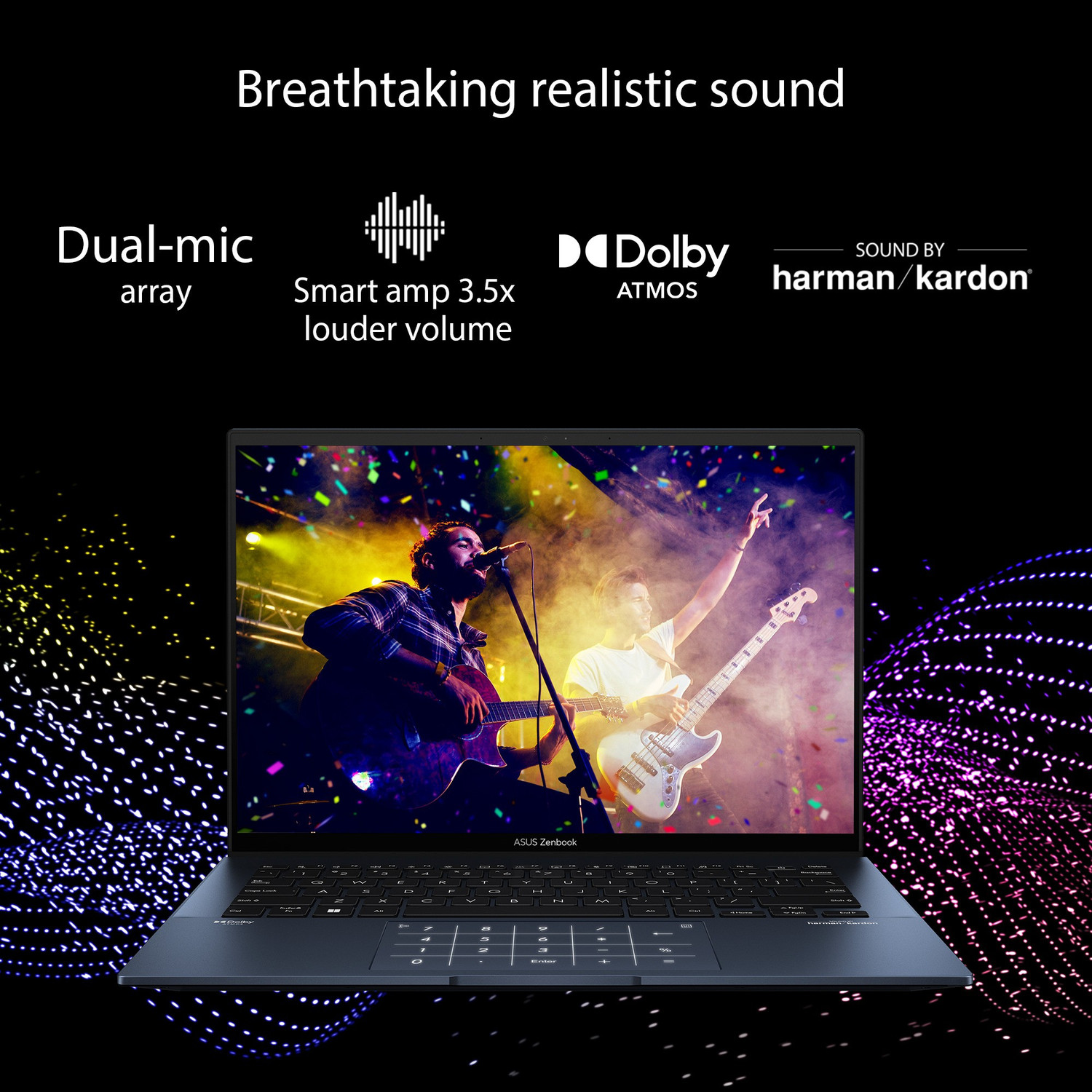 Image of ASUS Zenbook 14 OLED Intel EVO P-Series Intel Core i7 12th Gen 1260P - (16 GB /512 GB SSD /Windows 11 Home) UX3402ZA-KM731WS Thin and Light Laptop