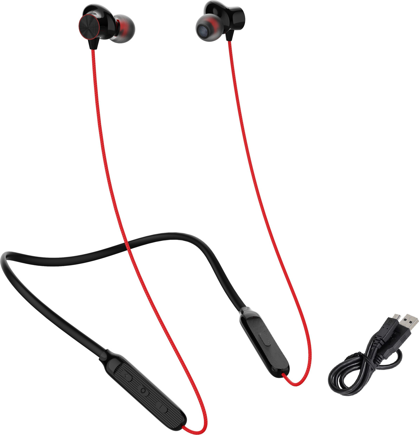 Image of RPMSD Wireless Sport ON BT-09 Neckband with 30 Hours Battery Backup 5.0 Bluetooth