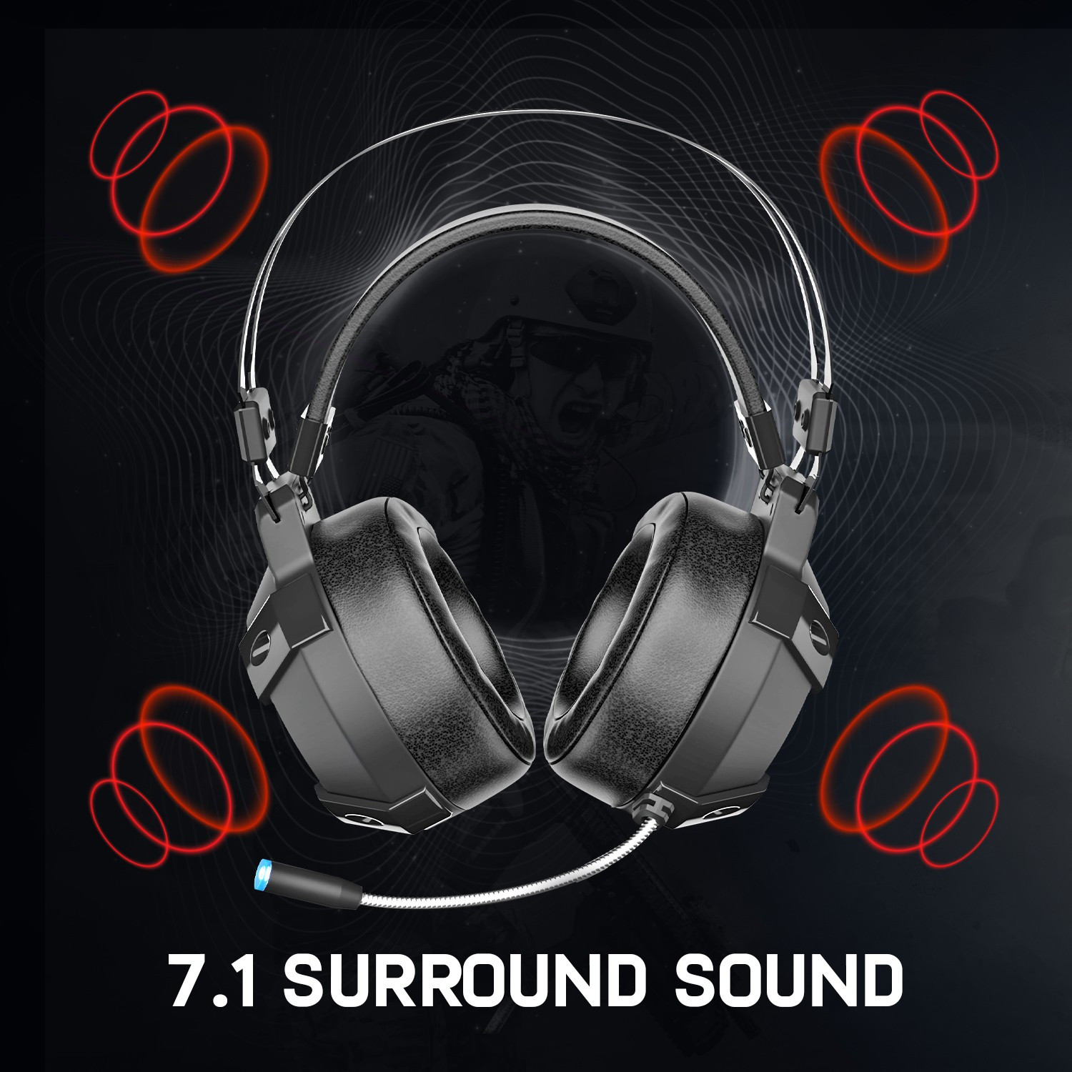 Image of Redgear Cosmo 7.1 RGB Wired Gaming