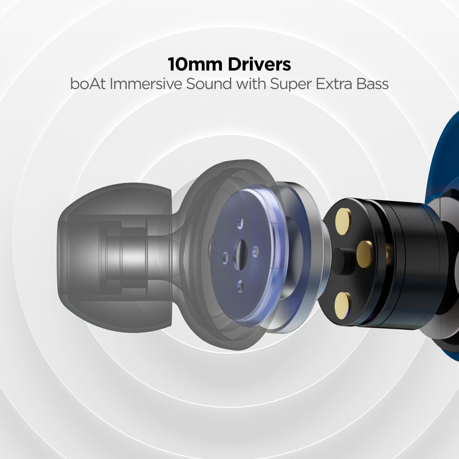 Image of boAt Rockerz 255 Pro+, 60H Battery, ASAP Charge, Stream Ad Free Music via App Support Bluetooth