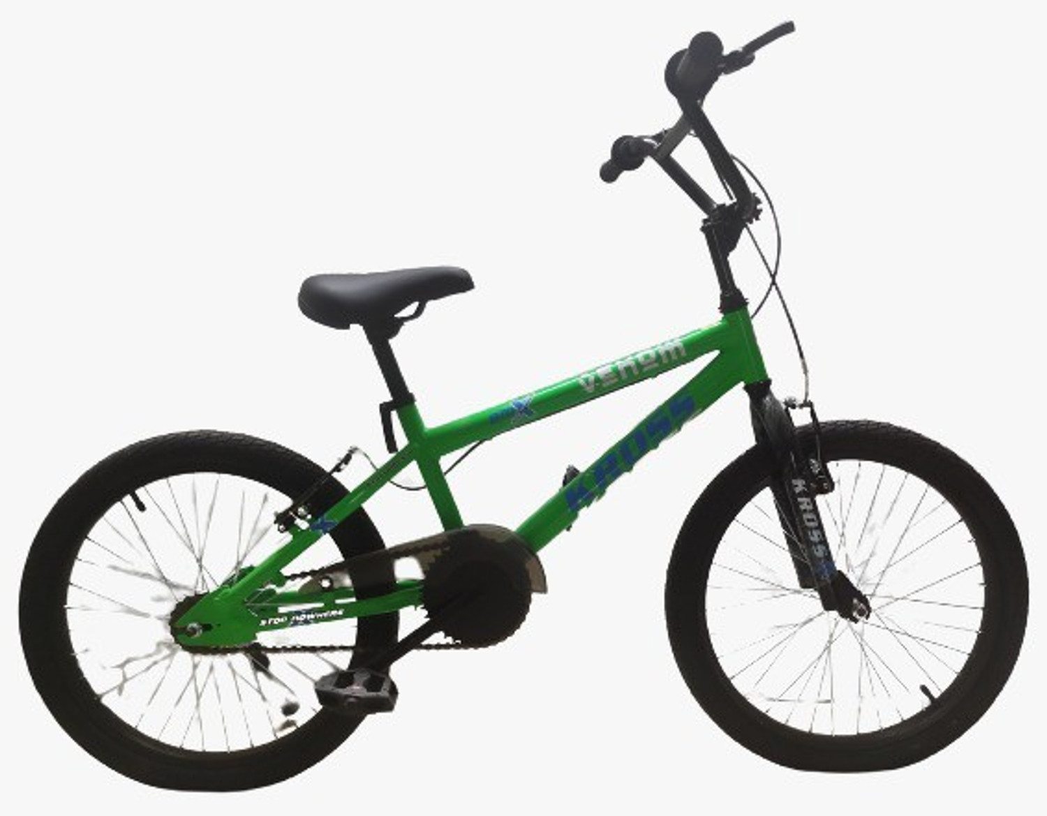 Kross Venom 20T Kids Cycle BMX Stunt Bike 20 T BMX Cycle Single Speed Green Rigid Price History