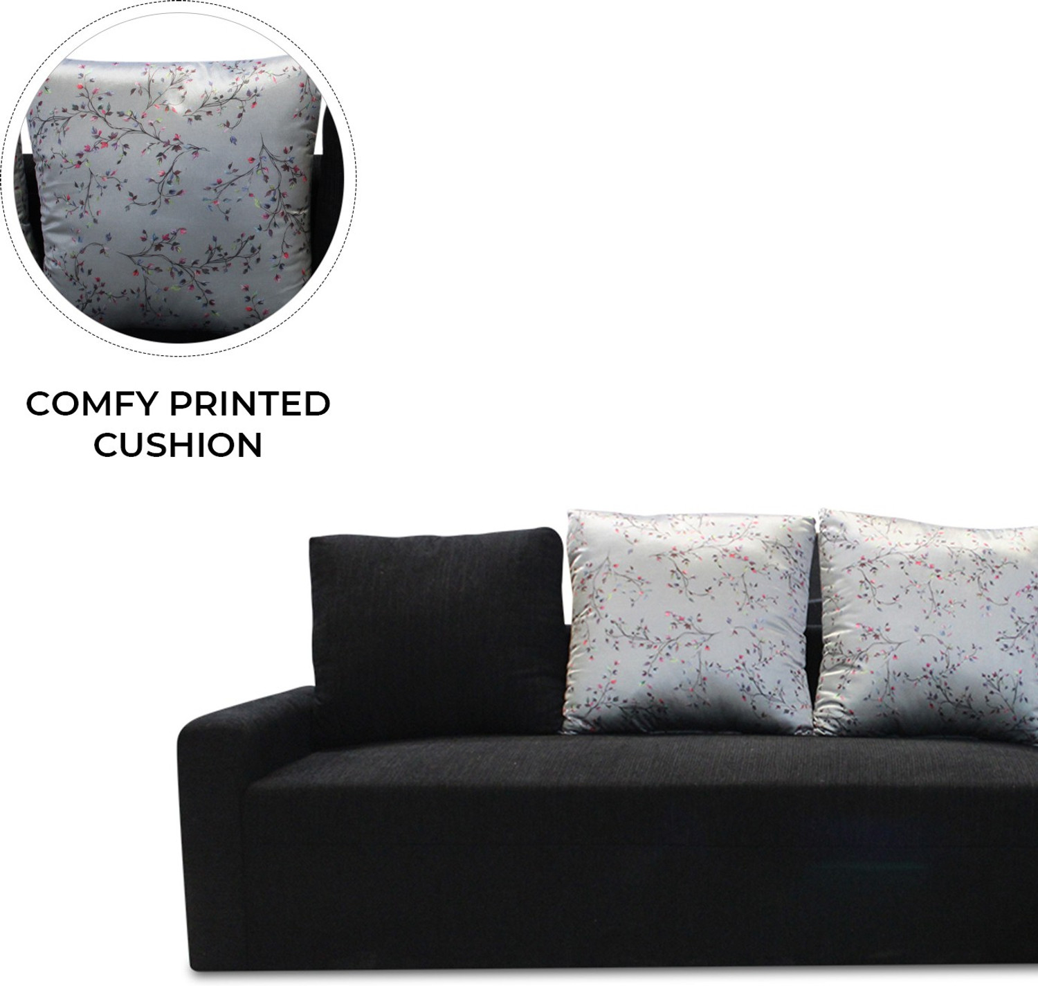 Image of Flipkart Perfect Homes Porto L Shape Fabric 6 Seater Sofa