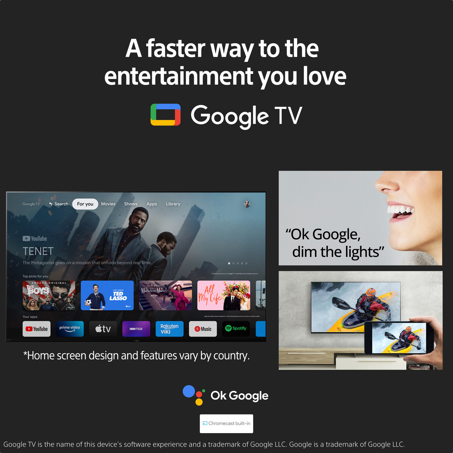 Image of SONY Bravia X74K 108 cm (43 inch) Ultra HD (4K) LED Smart Google TV