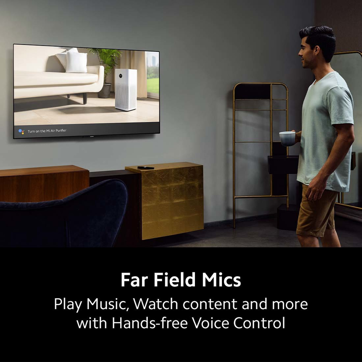 Image of Xiaomi OLED Vision 138.8 cm (55 inches) 4K Ultra HD Smart Android TV with Dolby Vision IQ and Dolby Atmos (2022 Model) (O55M7-Z2IN)