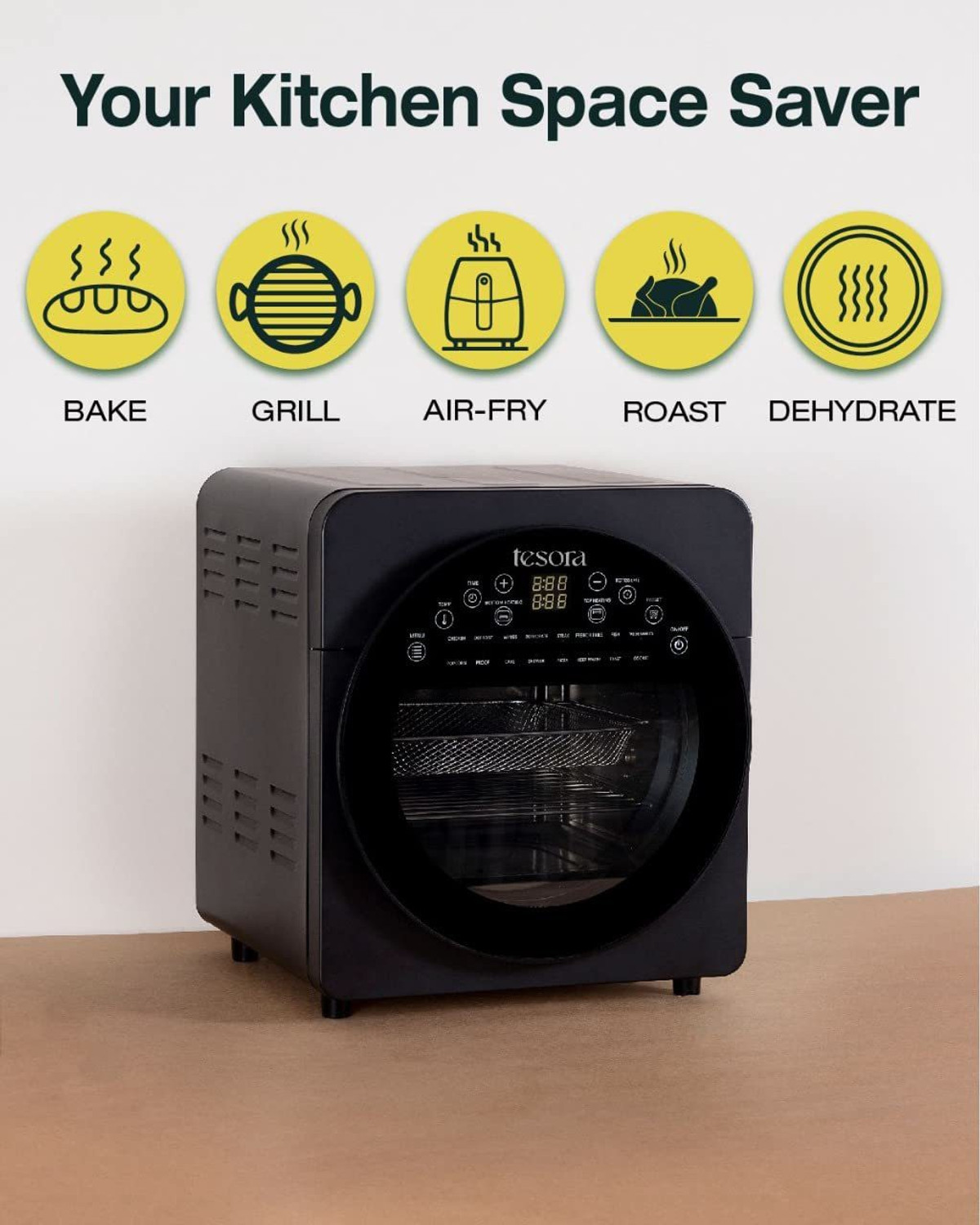 Image of Tesora T0001-AO-A Air Oven plus Air Fryer
