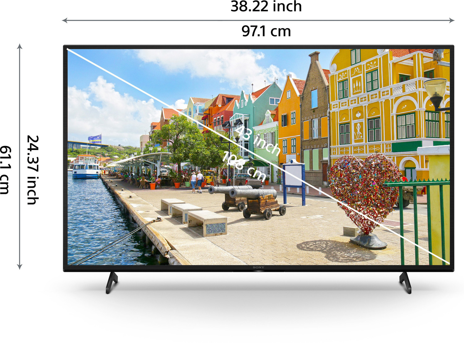 Image of SONY Bravia X74K 108 cm (43 inch) Ultra HD (4K) LED Smart Google TV