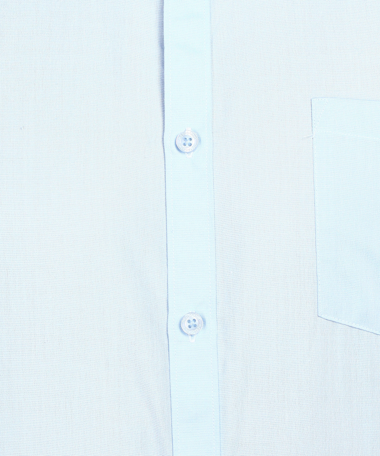 Image of METRONAUT by Flipkart Men Solid Formal Blue Shirt