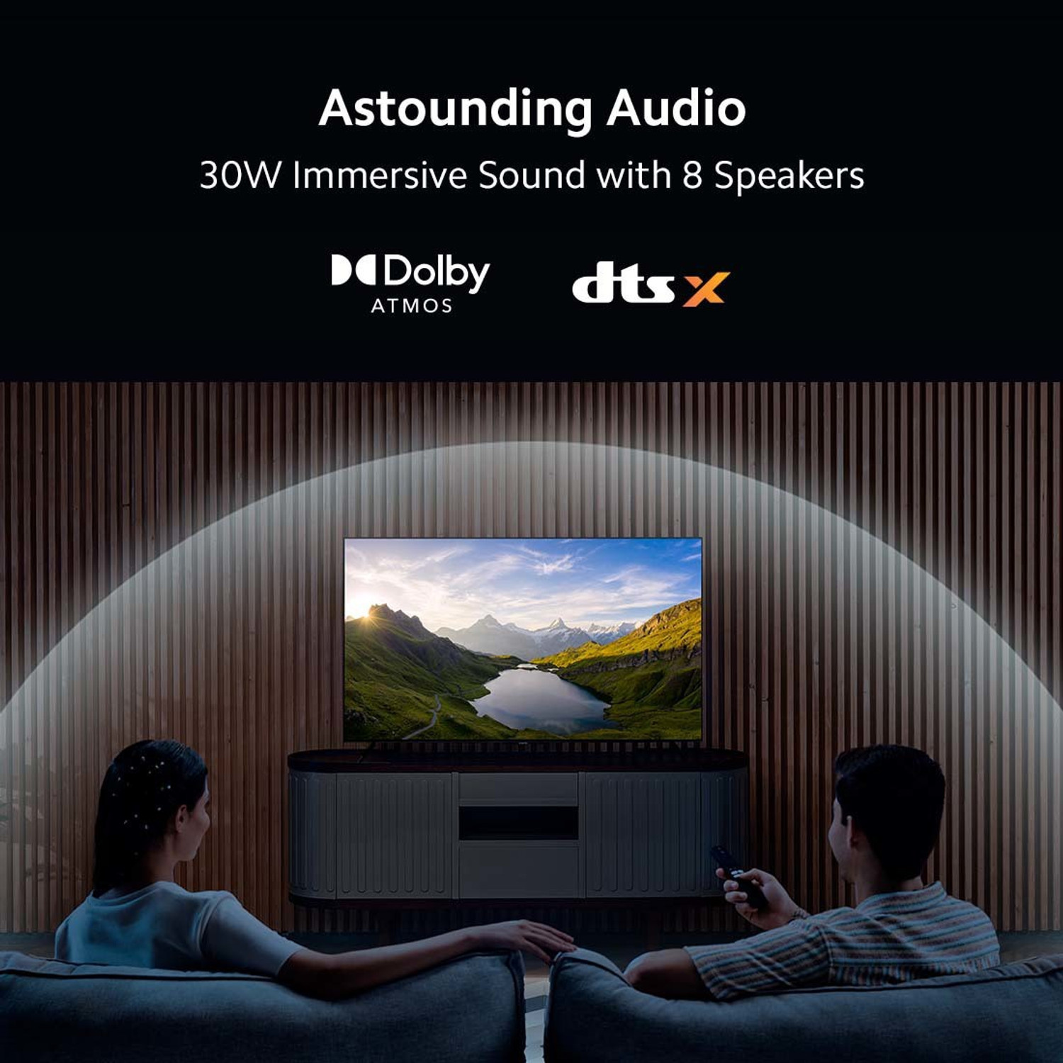 Image of Xiaomi OLED Vision 138.8 cm (55 inches) 4K Ultra HD Smart Android TV with Dolby Vision IQ and Dolby Atmos (2022 Model) (O55M7-Z2IN)