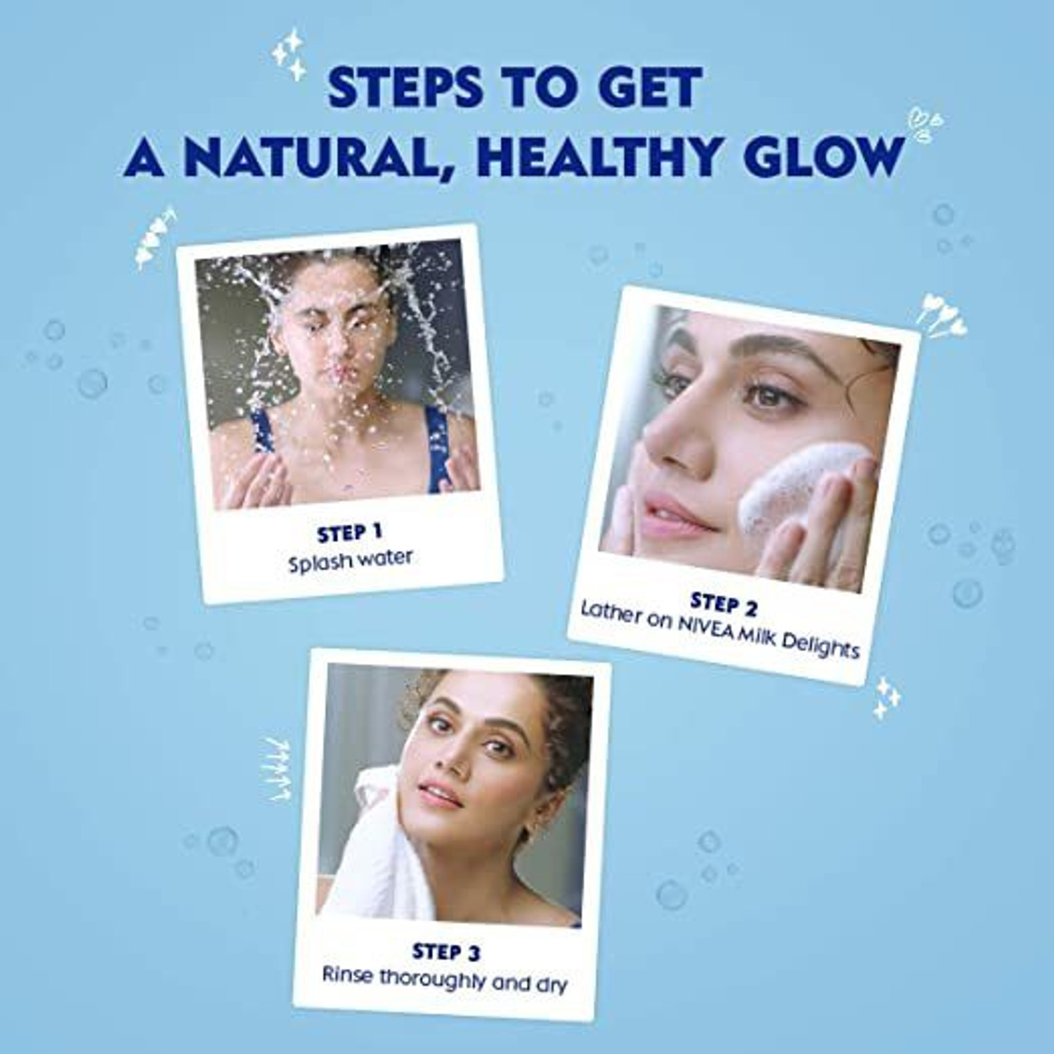 Image of NIVEA MILK DELIGHT ACNE PRONE SKIN TURMERIC FACE WASH 100 ML X 1 Face Wash