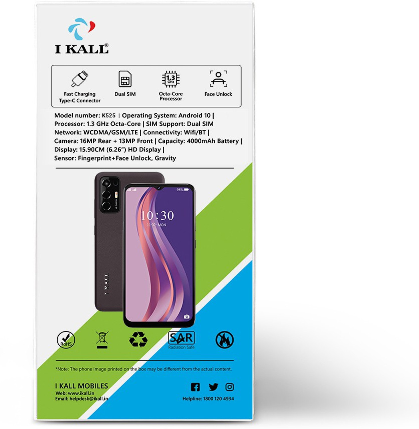 Image of I Kall K525 (Tarnish, 64 GB)