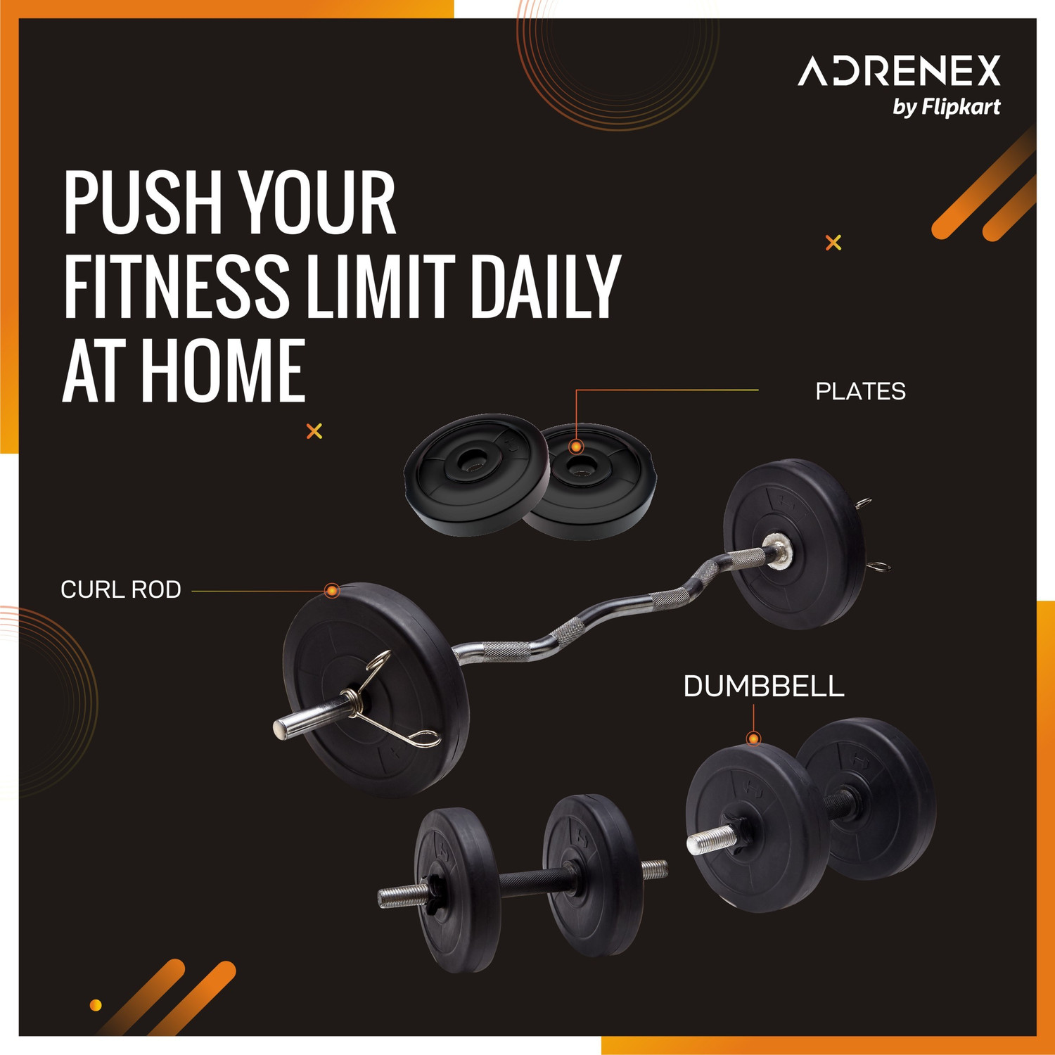 Adrenex dumbbells on sale