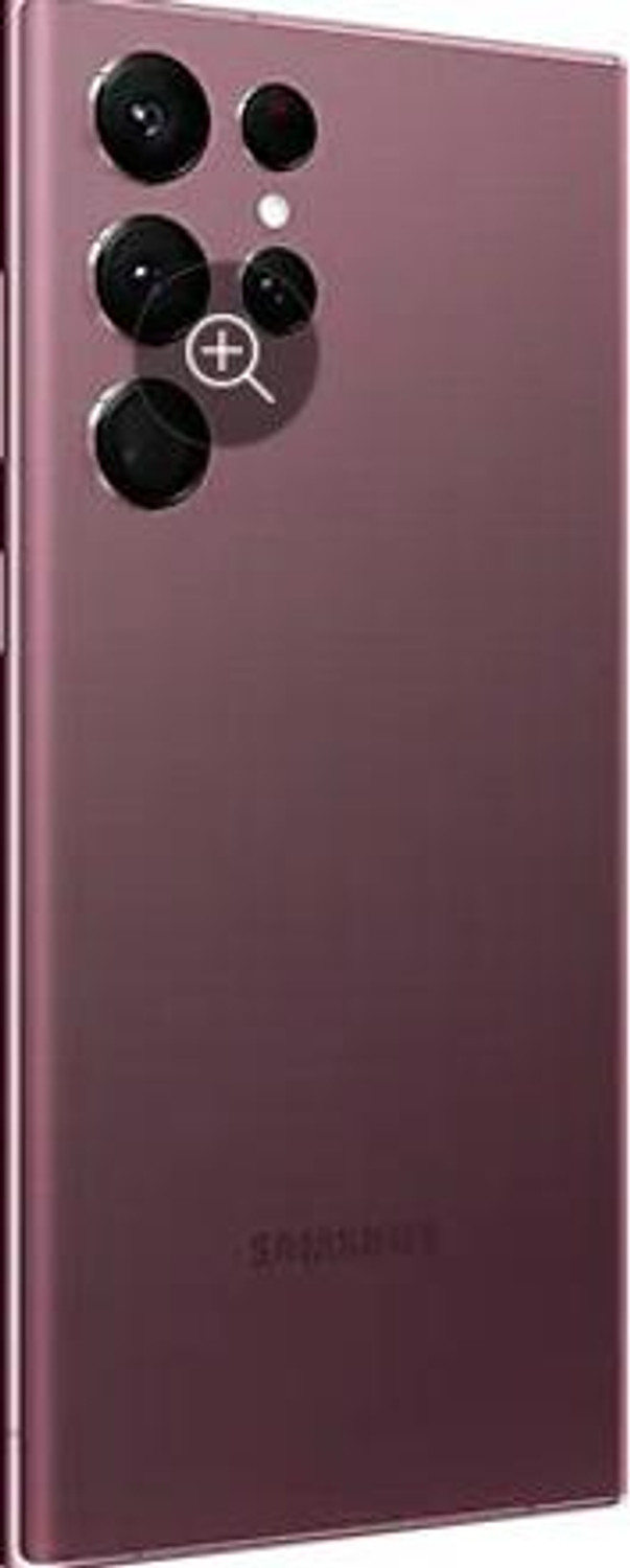 Image of Samsung Galaxy S22 ultra 5G (Burgundy, 256 GB)