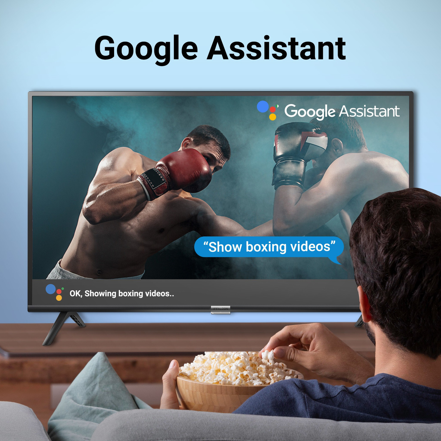 Image of iFFALCON by TCL F53 79.97 cm (32 inch) HD Ready LED Smart Android TV with Hands-Free Voice Control (32F53)