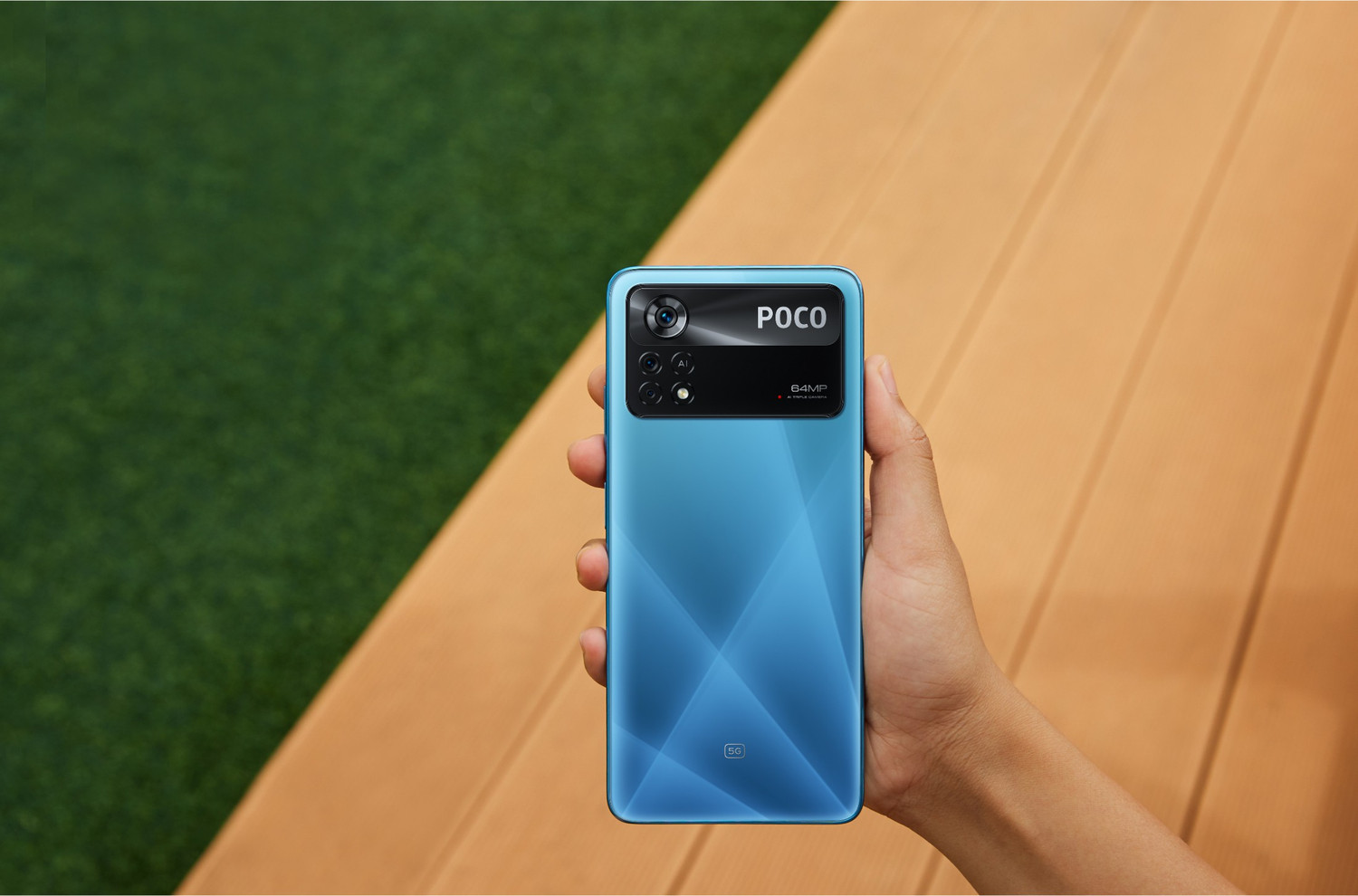 Image of POCO X4 Pro 5G (Laser Blue, 128 GB)