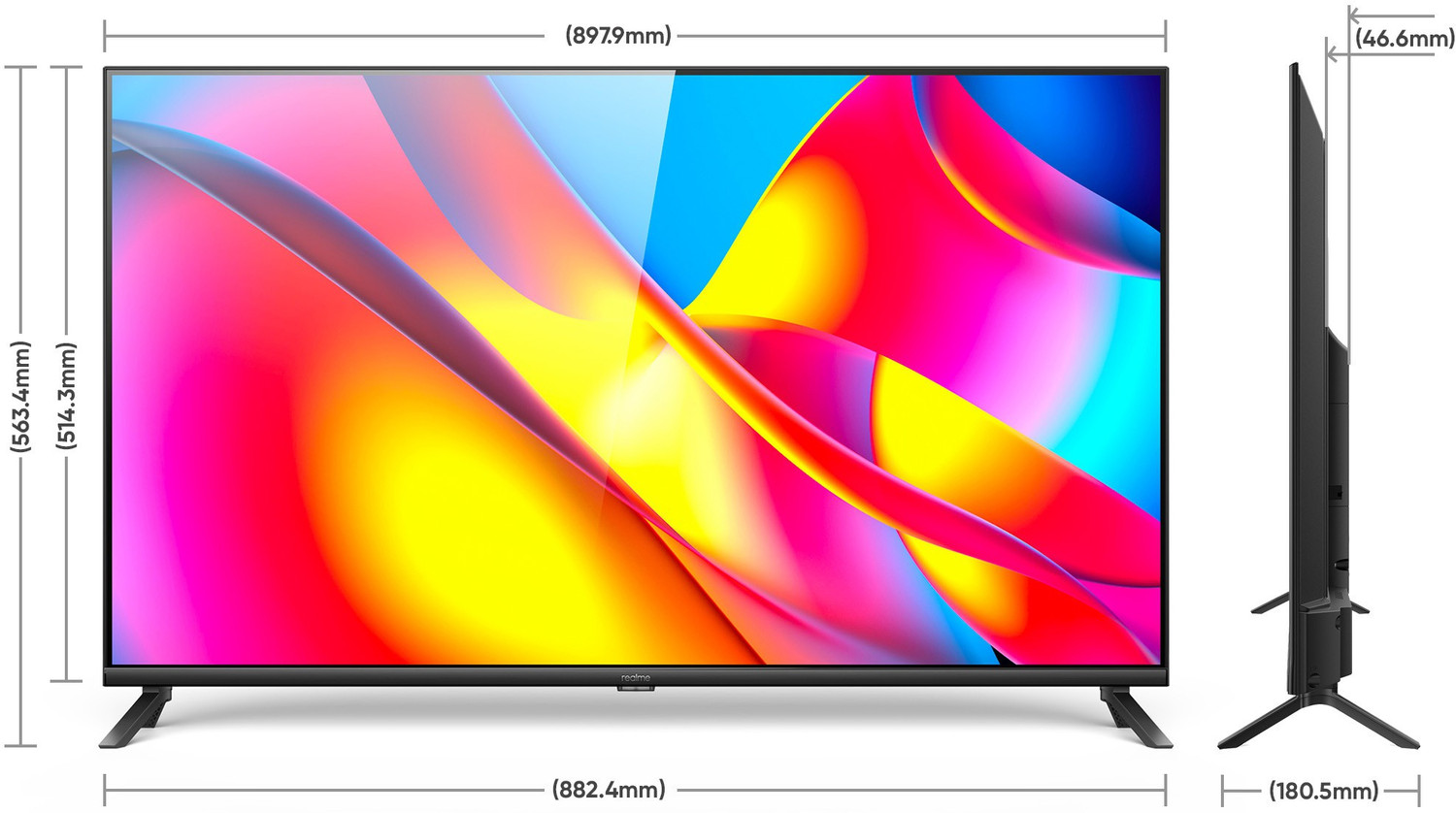 Image of realme 100.3 cm (40 inch) Full HD LED Smart Android TV with Android 11 - 2022 Model