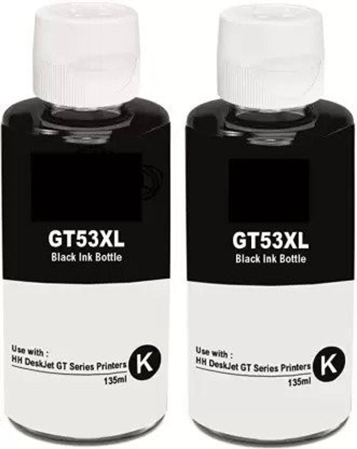 Image of Spherix HP Ink Tank 5810, 310, 315, 319, 410, 415,GT5810, GT5820, GT5811, GT5821, GT5822 Black - Twin Pack Ink Bottle