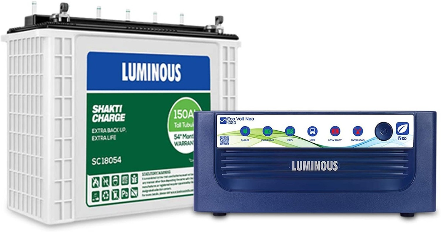 Image of LUMINOUS 60 Months Warranty Tubular Inverter Battery