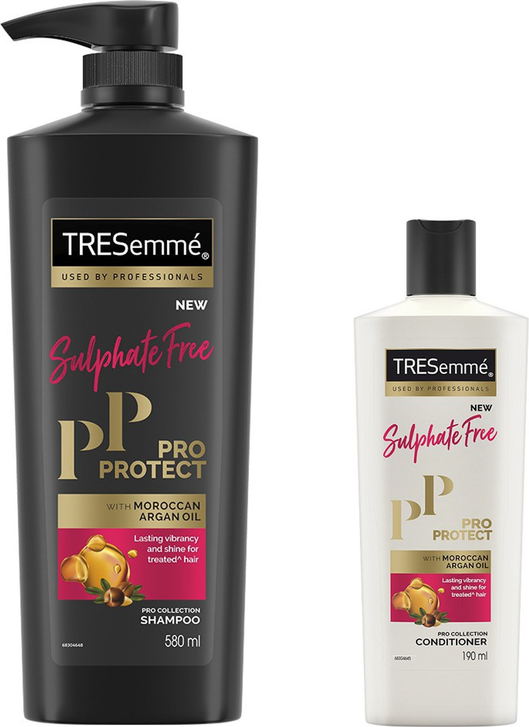 Image of TRESemme Sulphate Free Shampoo 580ml & Conditioner 190ml