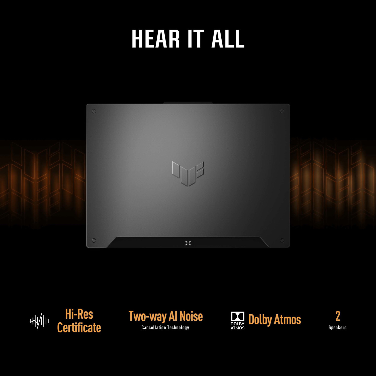 Image of ASUS TUF Gaming F15 with 90WHr Battery Intel H-Series Intel Core i7 12th Gen 12700H - (16 GB /512 GB SSD /Windows 11 Home /8 GB Graphics /NVIDIA GeForce RTX 4060 /144 Hz /140 TGP) FX507ZV-LP094W Gaming Laptop