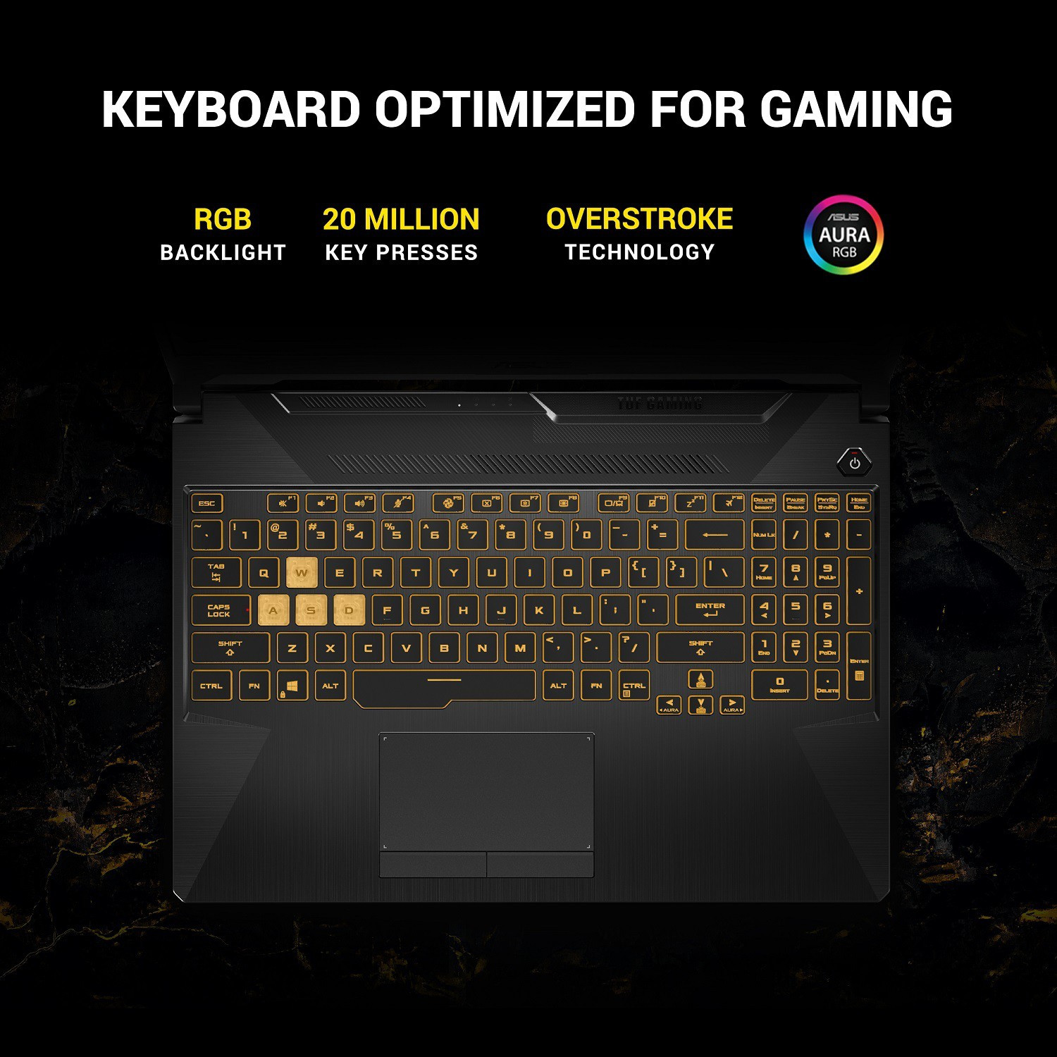 Image of ASUS TUF Gaming F15 Intel Core i5 10th Gen 10200H - (8 GB /512 GB SSD /Windows 11 Home /4 GB Graphics /NVIDIA GeForce GTX 1650 /144 Hz) FX506LHB-HN358W Gaming Laptop