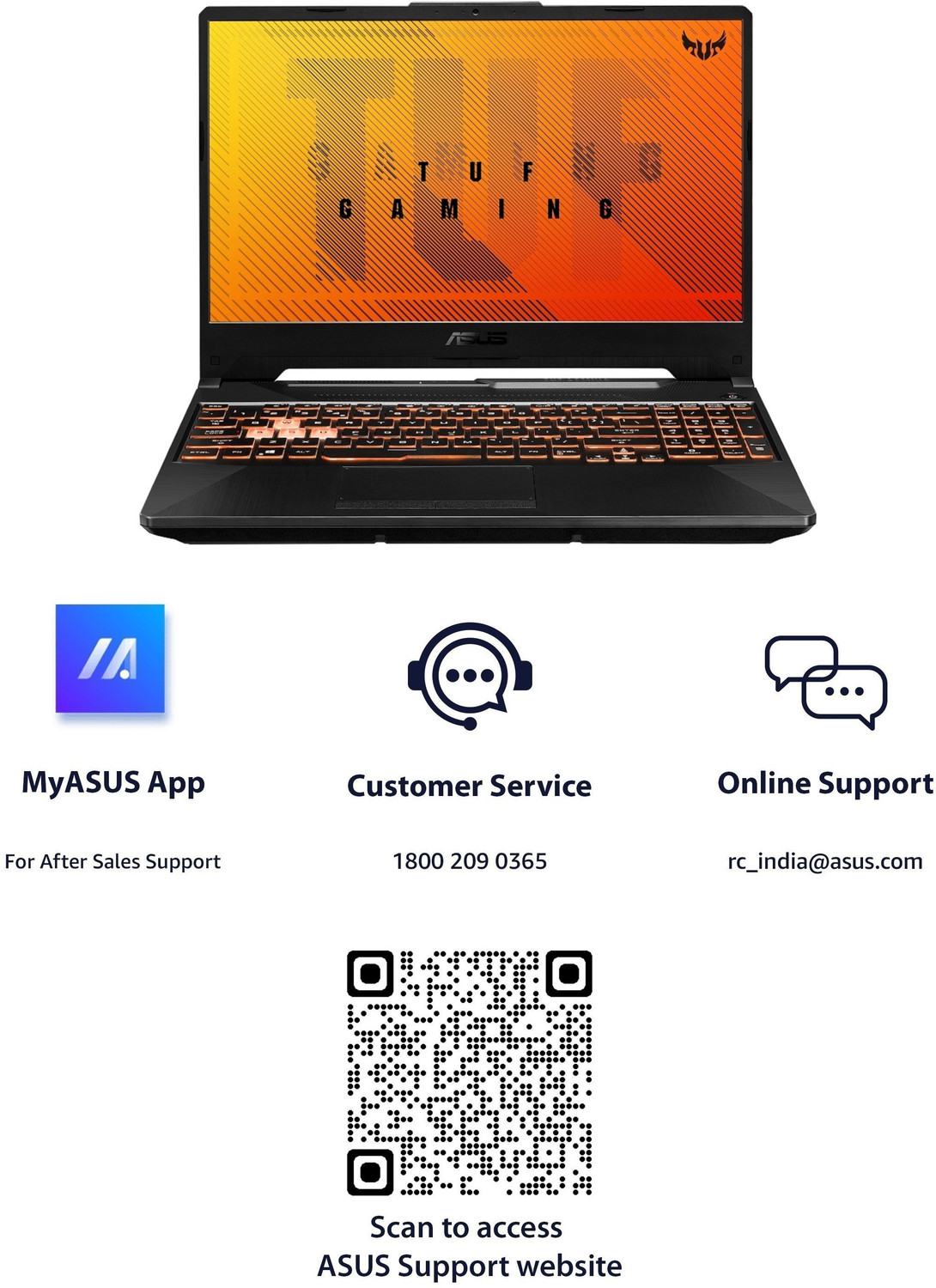 Image of ASUS TUF Gaming F15 Intel Core i5 10th Gen 10200H - (8 GB /512 GB SSD /Windows 11 Home /4 GB Graphics /NVIDIA GeForce GTX 1650 /144 Hz) FX506LHB-HN358W Gaming Laptop